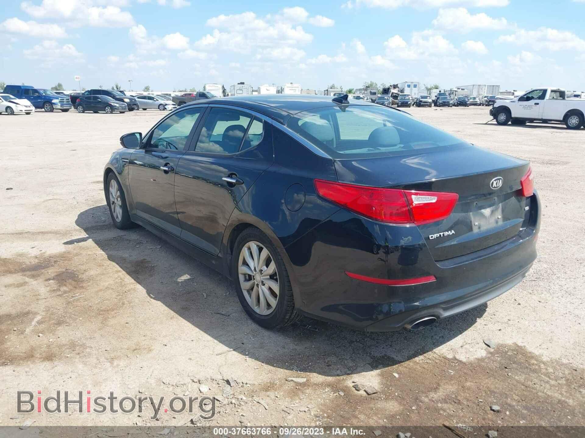 2015 KIA OPTIMA - VIN: 5XXGM4A74FG394552 - Фото 3