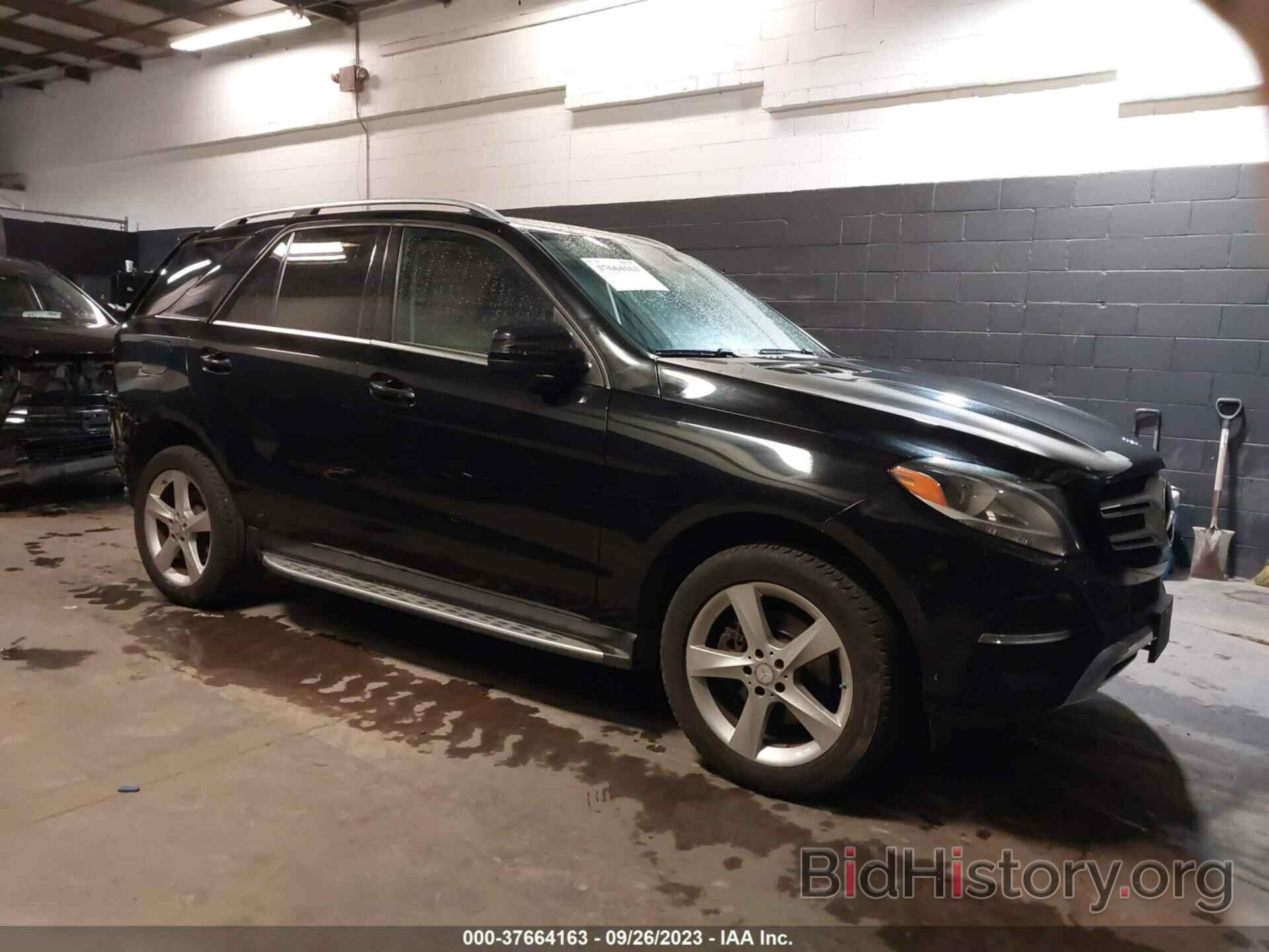 Photo 4JGDA5HBXGA776153 - MERCEDES-BENZ GLE 350 2016