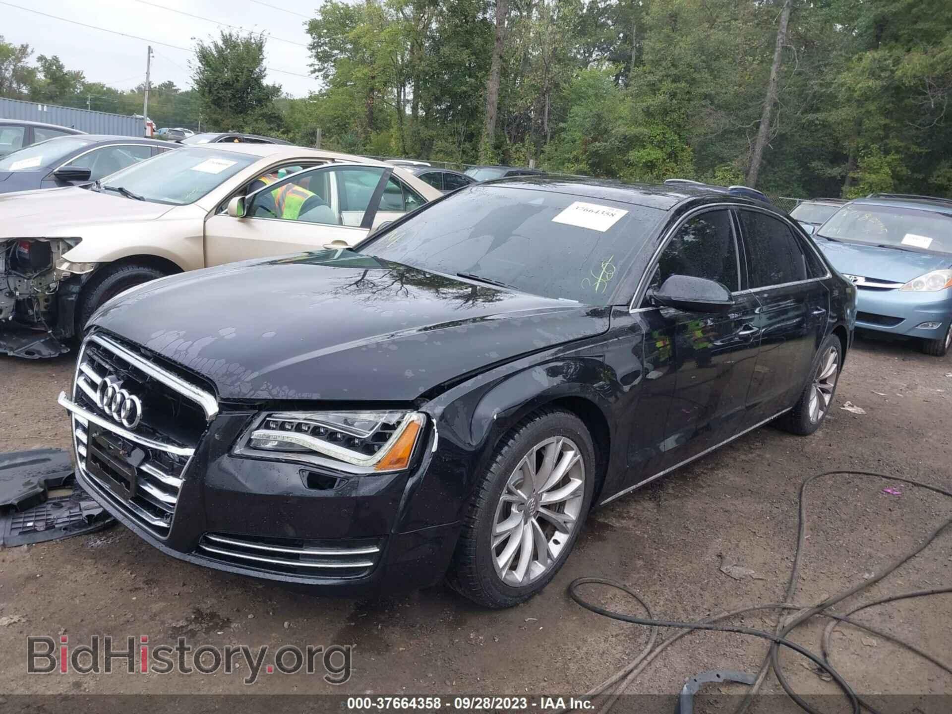 2012 AUDI A8 L - VIN: WAURVAFD1CN003101 - Фото 2