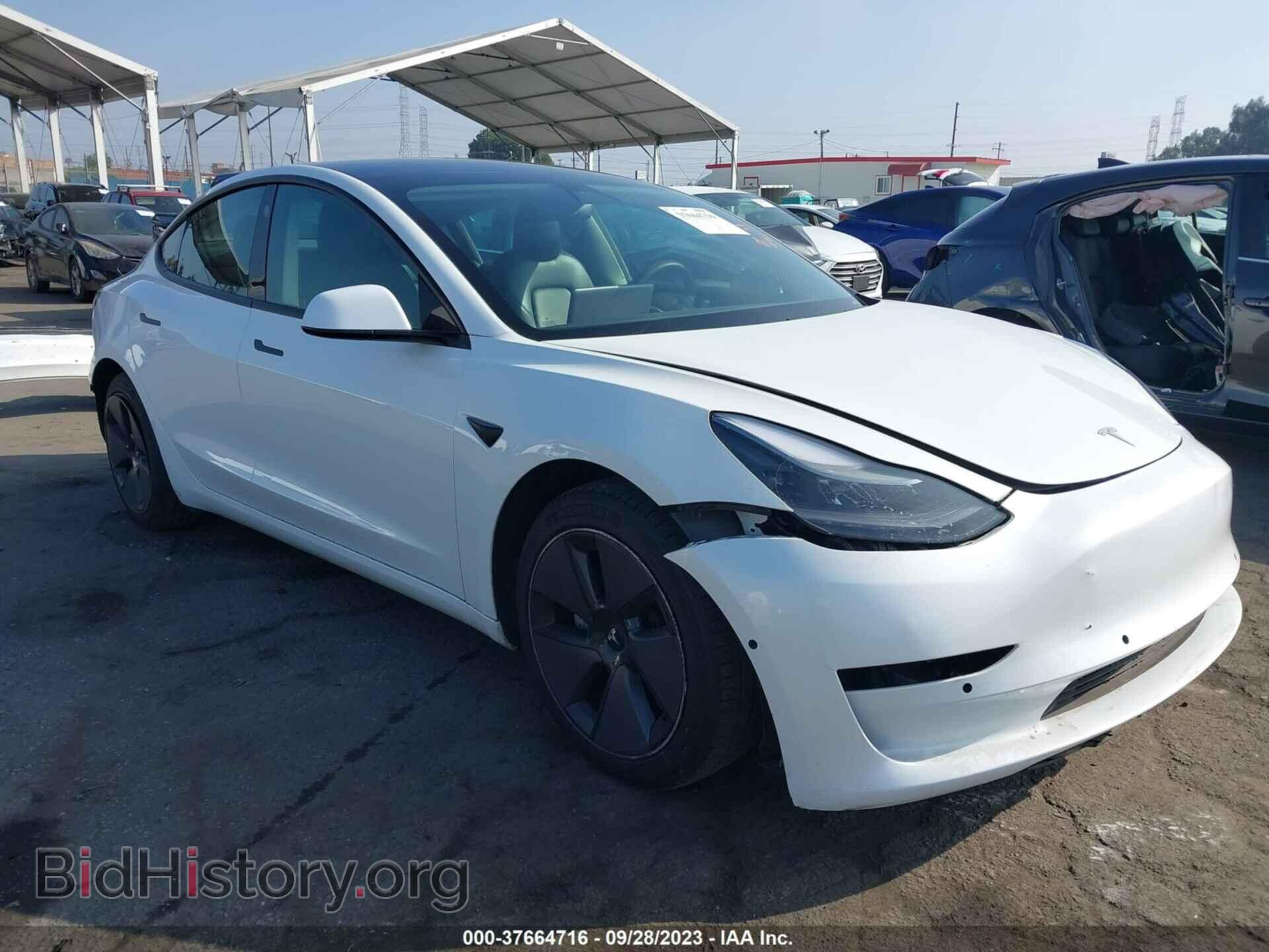 Фотография 5YJ3E1EA3MF929659 - TESLA MODEL 3 2021
