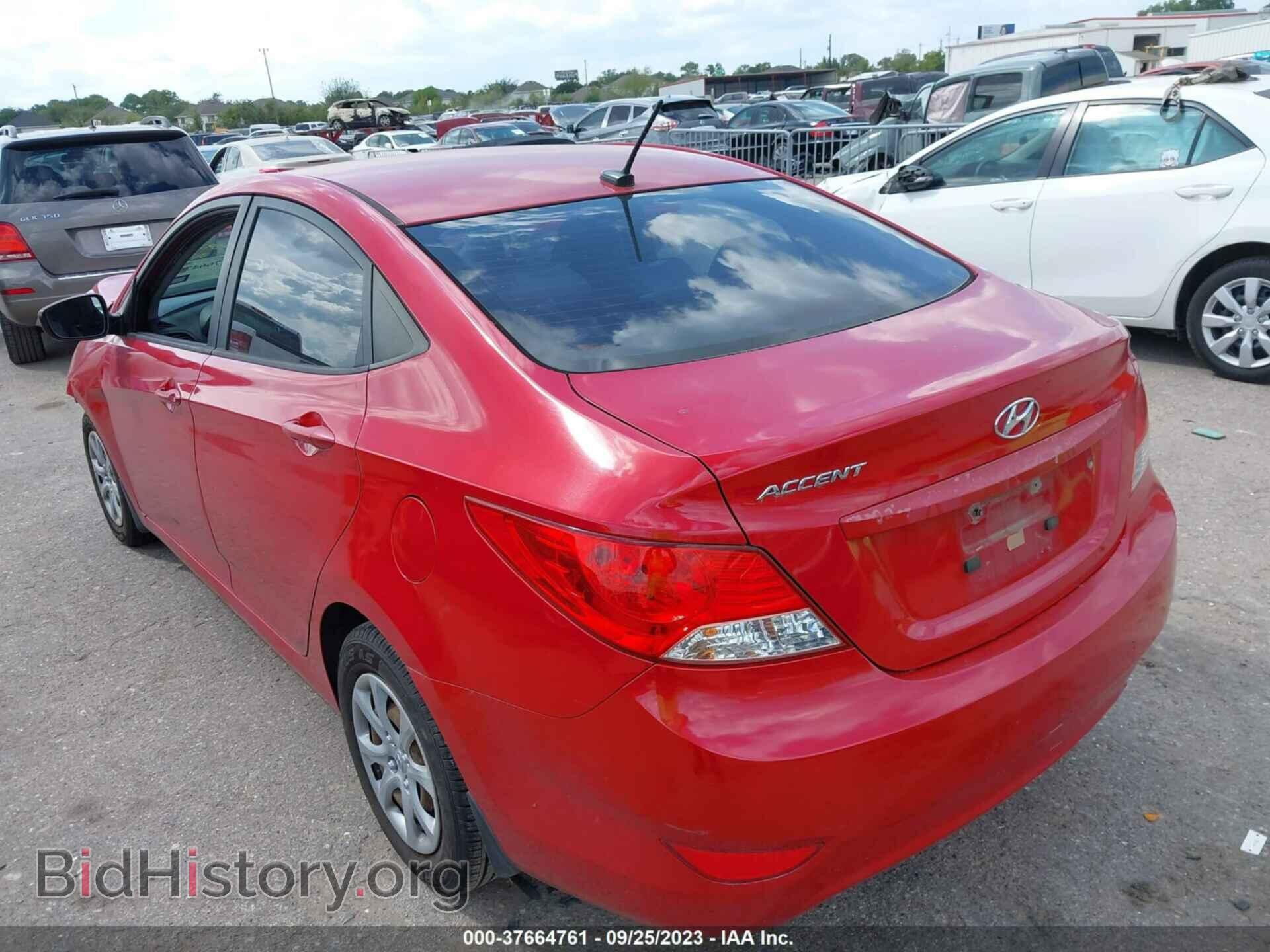 2012 HYUNDAI ACCENT - VIN: KMHCT4AE1CU230077 - Photo 3