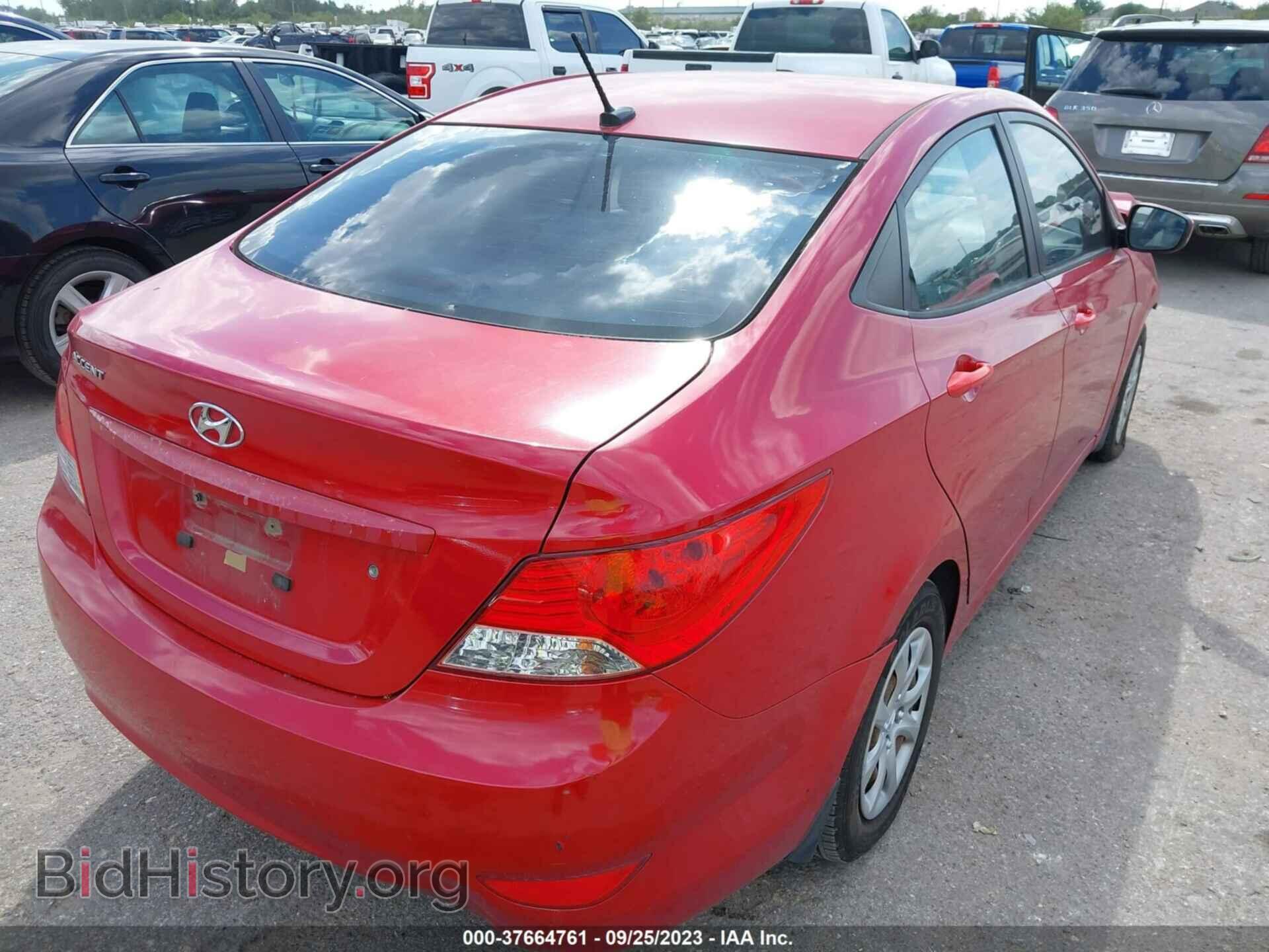 2012 HYUNDAI ACCENT - VIN: KMHCT4AE1CU230077 - Photo 4
