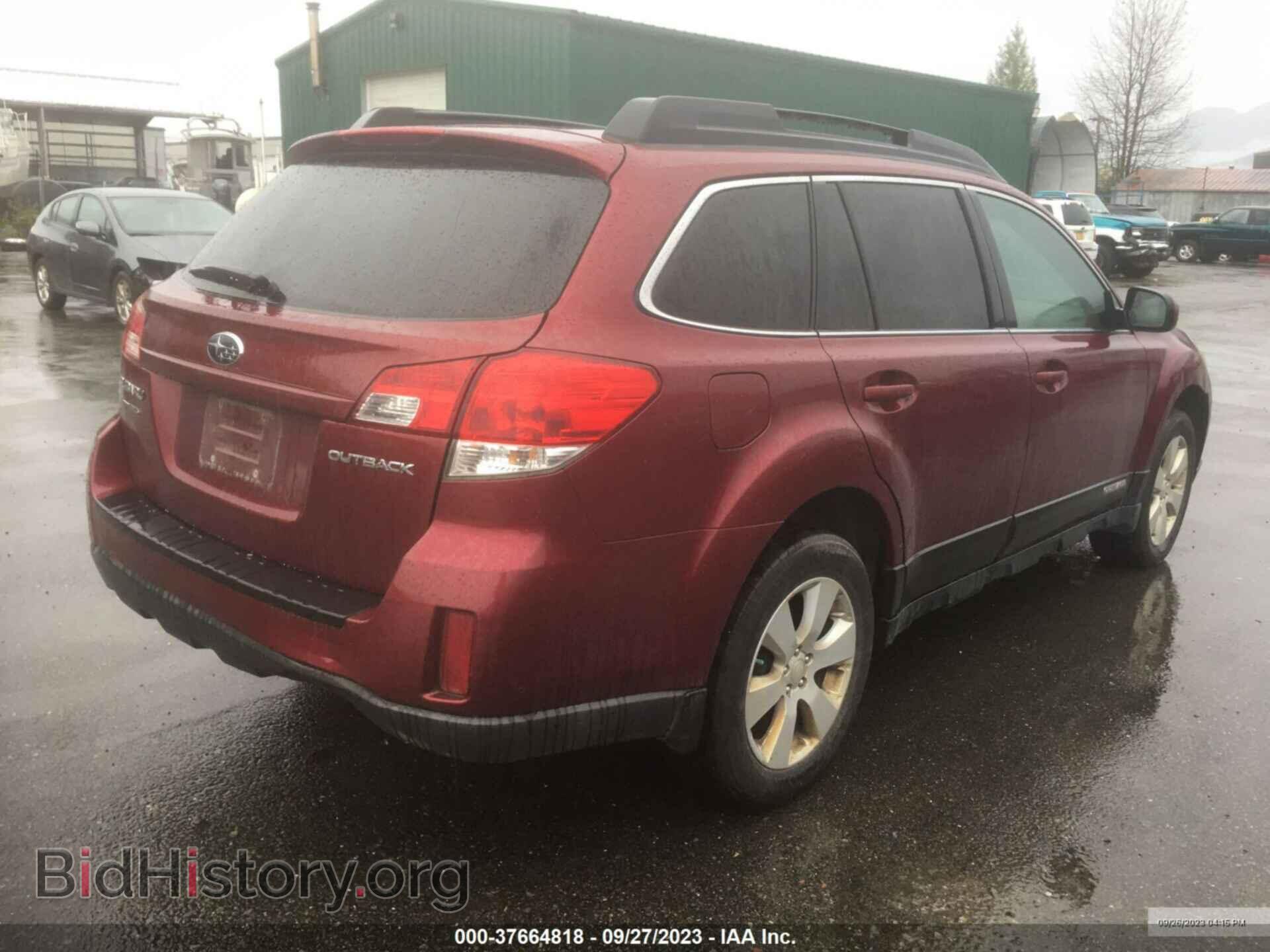 2011 SUBARU OUTBACK - VIN: 4S4BRBCC8B3326058 - Фото 4