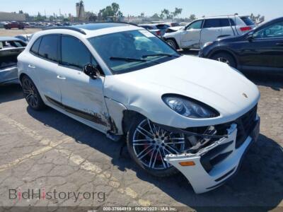 2015 Porsche MACAN Turbo, белый — VIN WP1AF2A56FLB93933, IAAI