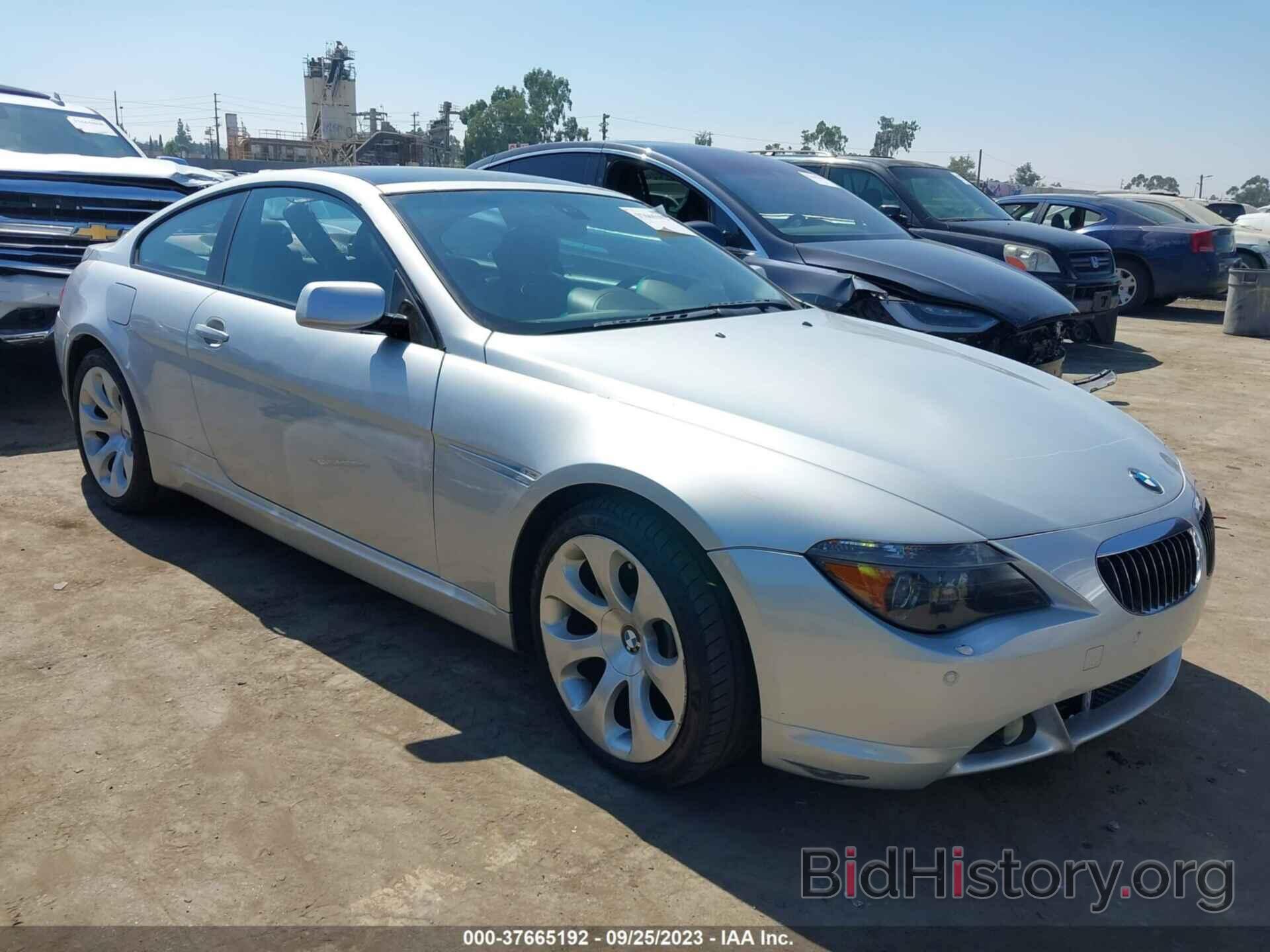 Photo WBAEH13406CR46123 - BMW 6 SERIES 2006