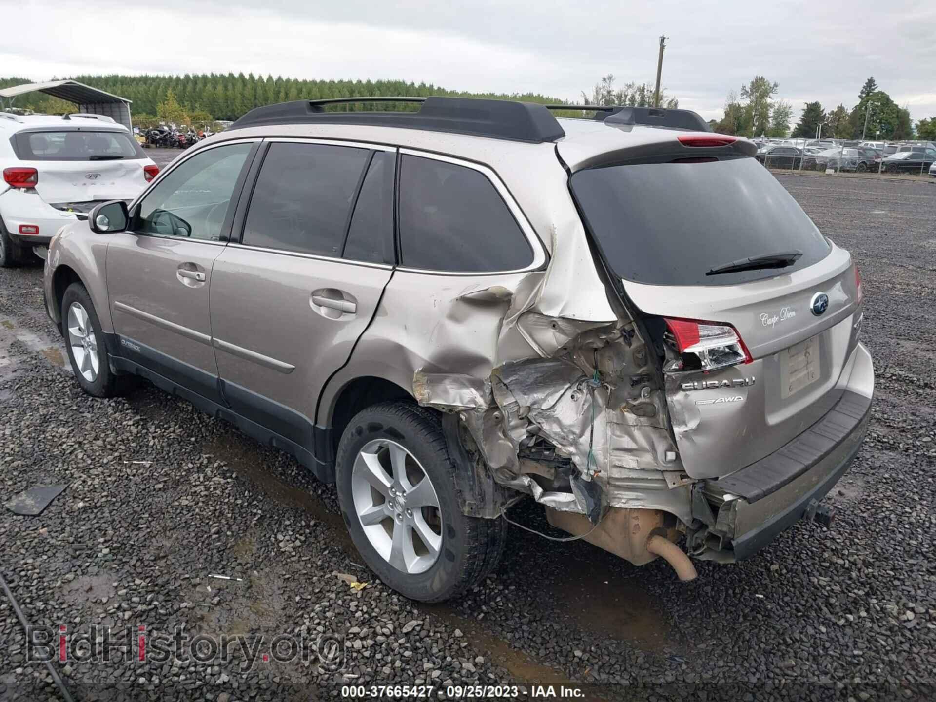 2014 SUBARU OUTBACK - VIN: 4S4BRBLC1E3202895 - Фото 3
