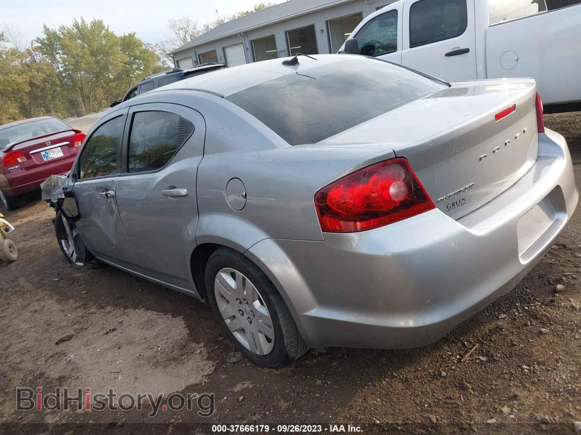 2013 DODGE AVENGER - VIN: 1C3CDZAB7DN540478 - Фото 3