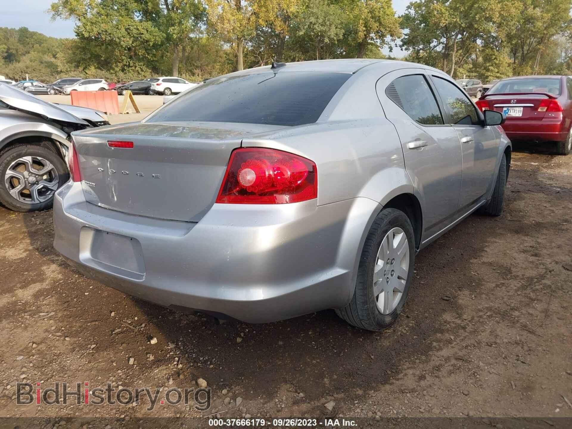 2013 DODGE AVENGER - VIN: 1C3CDZAB7DN540478 - Фото 4