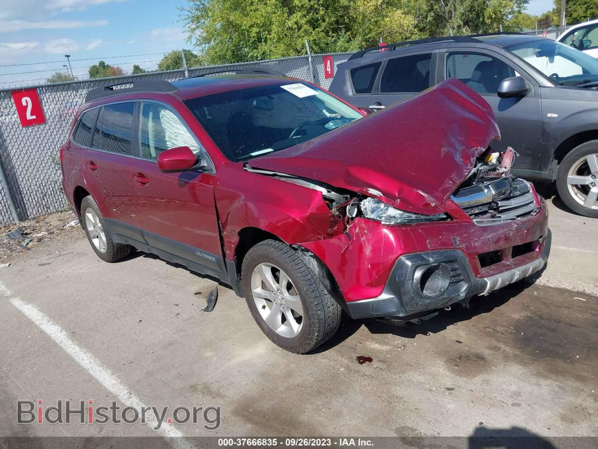 Фотография 4S4BRBLC8E3272295 - SUBARU OUTBACK 2014