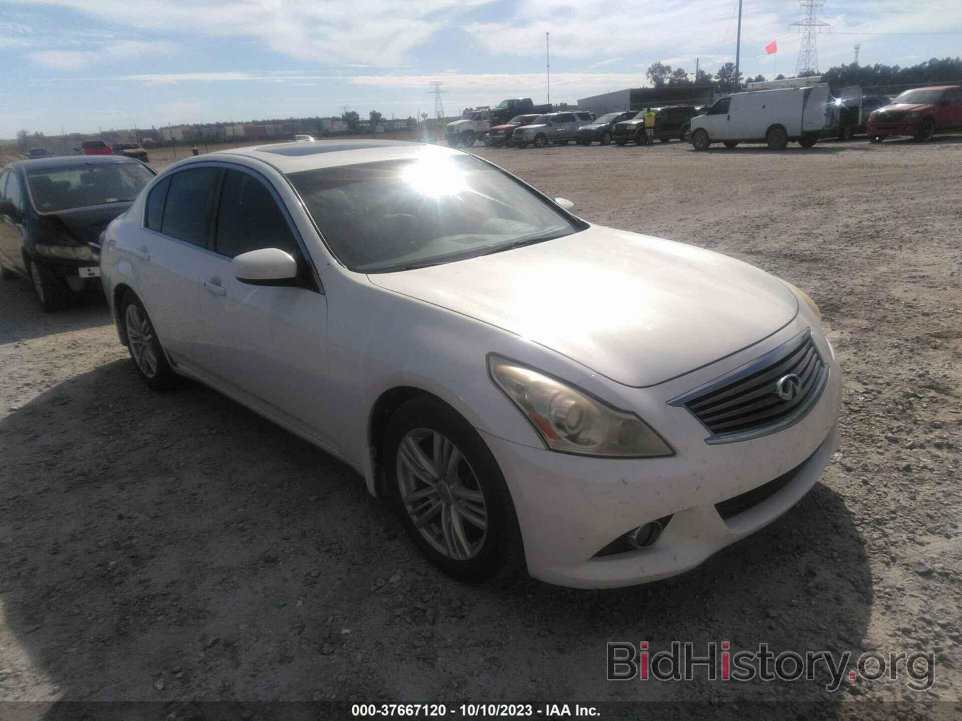 Photo JN1CV6AP1DM710314 - INFINITI G37 SEDAN 2013