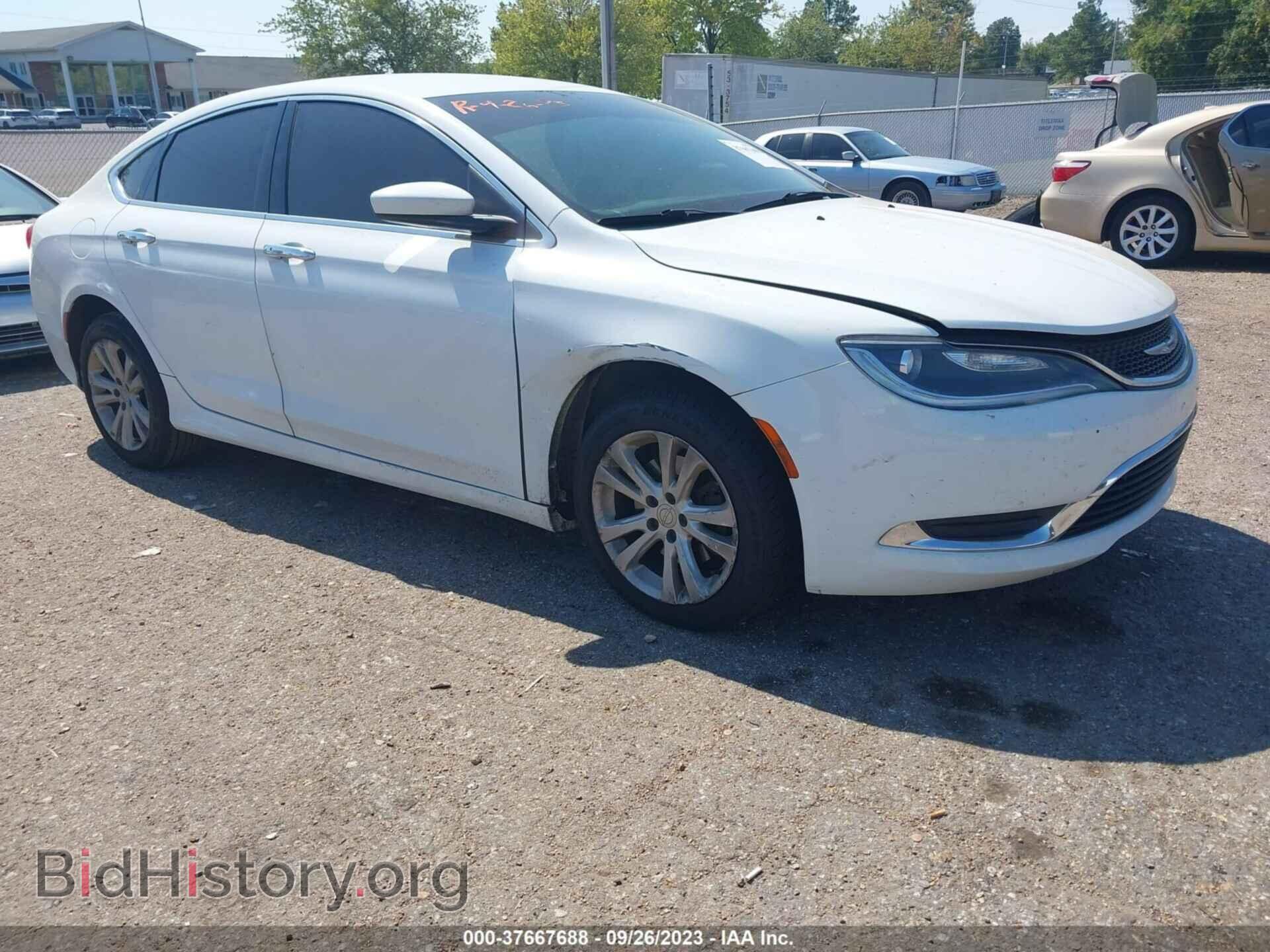 Фотография 1C3CCCAB0FN720307 - CHRYSLER 200 2015