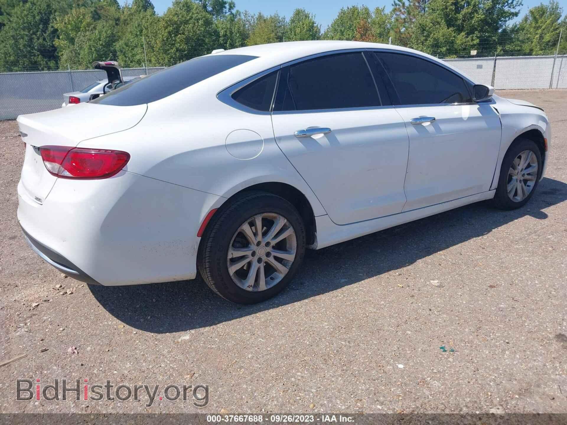 2015 CHRYSLER 200 - VIN: 1C3CCCAB0FN720307 - Фото 4