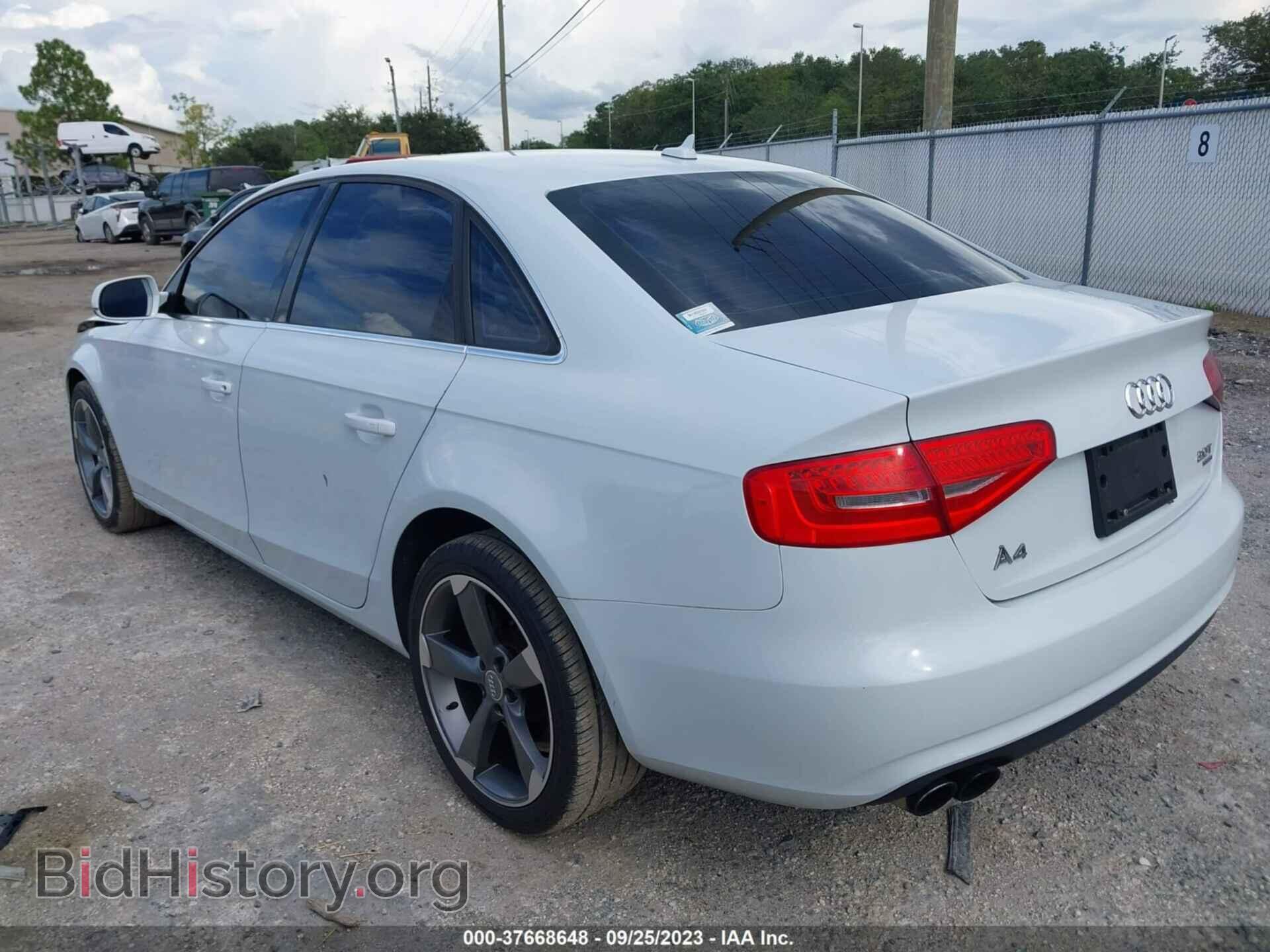 2013 AUDI A4 - VIN: WAUBFAFL6DN032732 - Фото 3