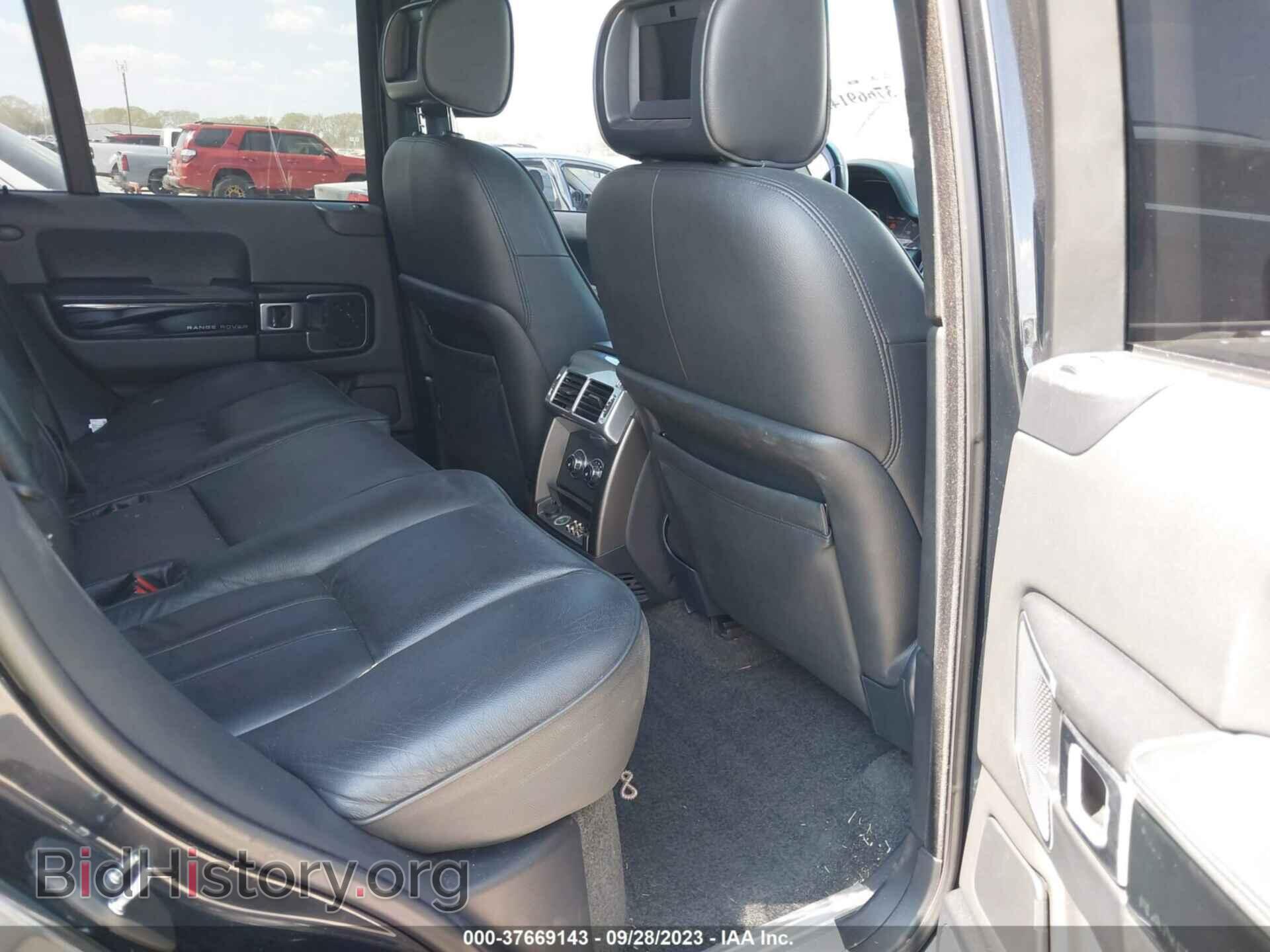 2012 LAND ROVER RANGE ROVER - VIN: SALME1D46CA363237 - Фото 7