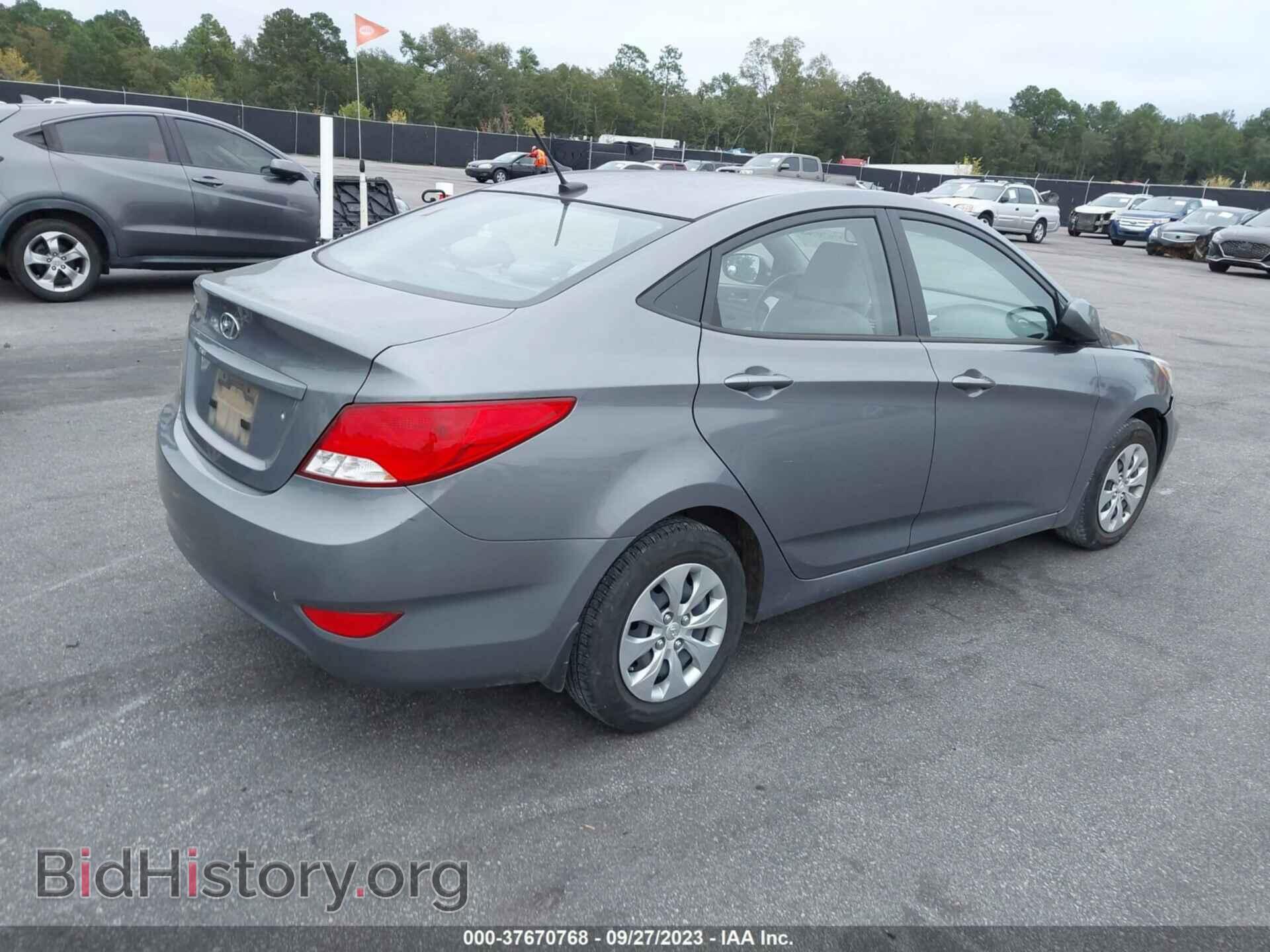 2017 HYUNDAI ACCENT - VIN: KMHCT4AE6HU327539 - Фото 4