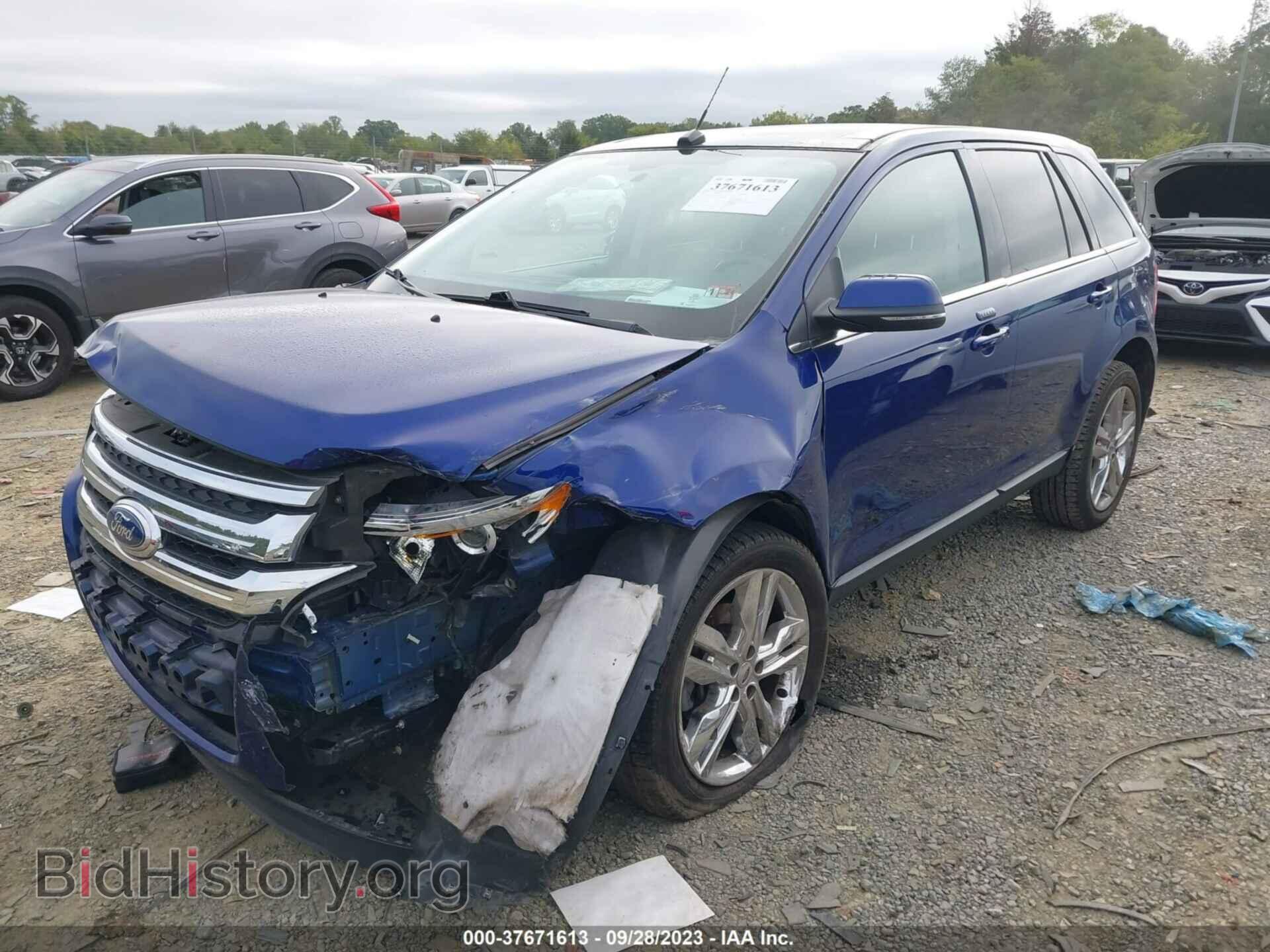 2013 FORD EDGE - VIN: 2FMDK4KCXDBE31777 - Фото 2