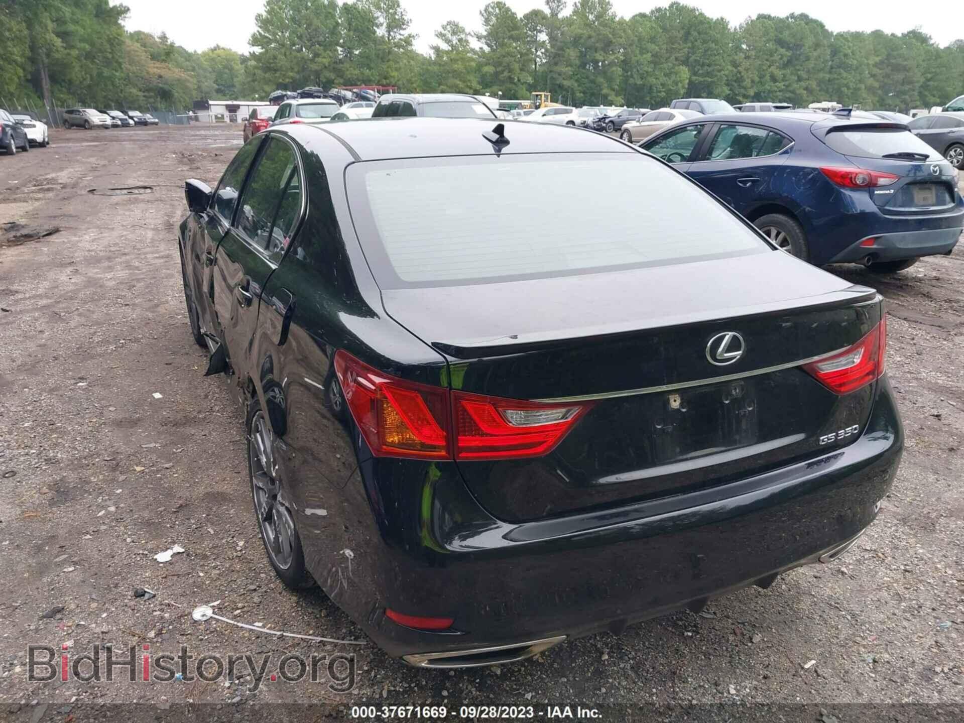 2014 LEXUS GS 350 - VIN: JTHBE1BL4E5037181 - Фото 3