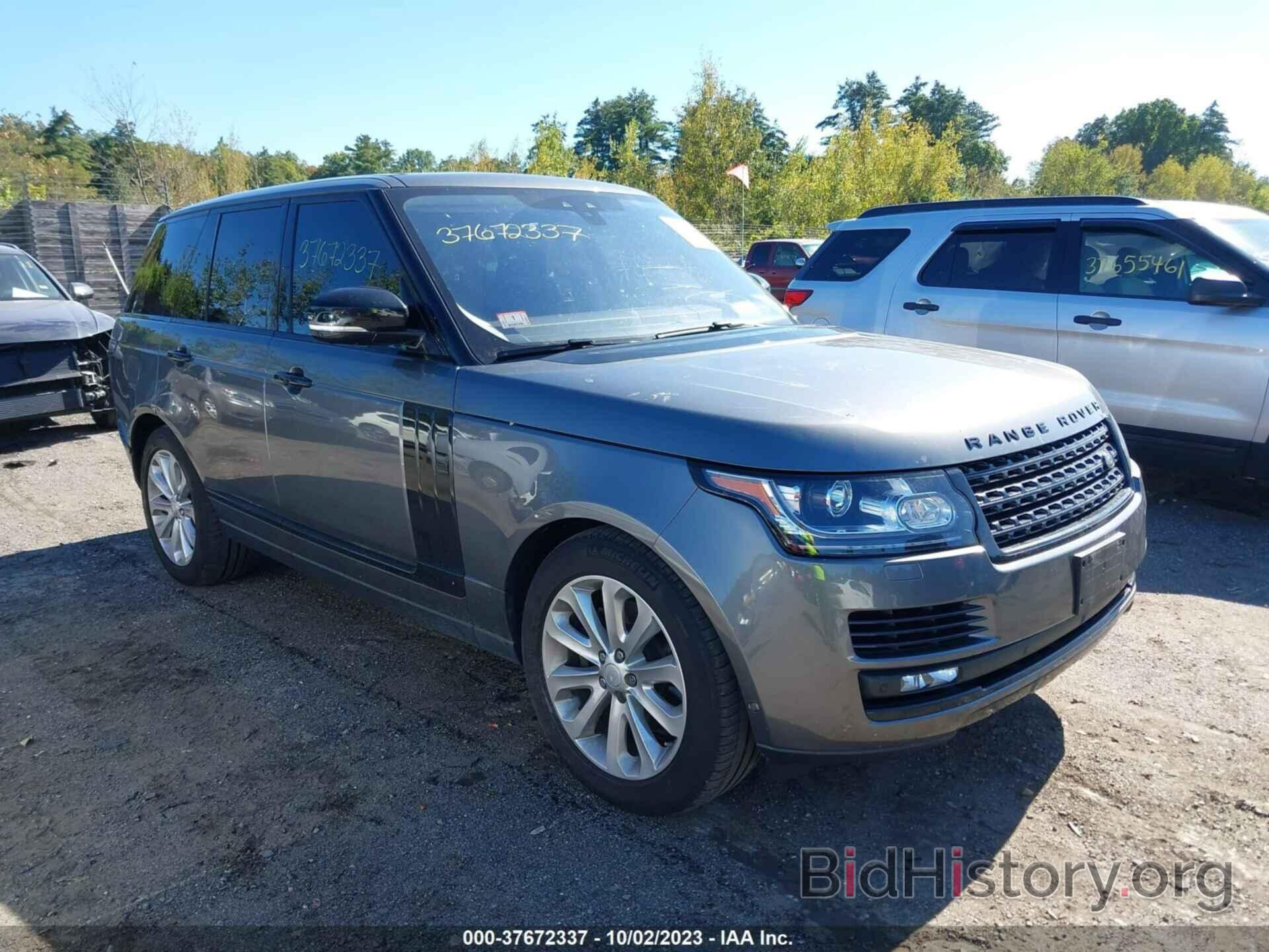 Фотография SALGS2FK6HA368954 - LAND ROVER RANGE ROVER 2017