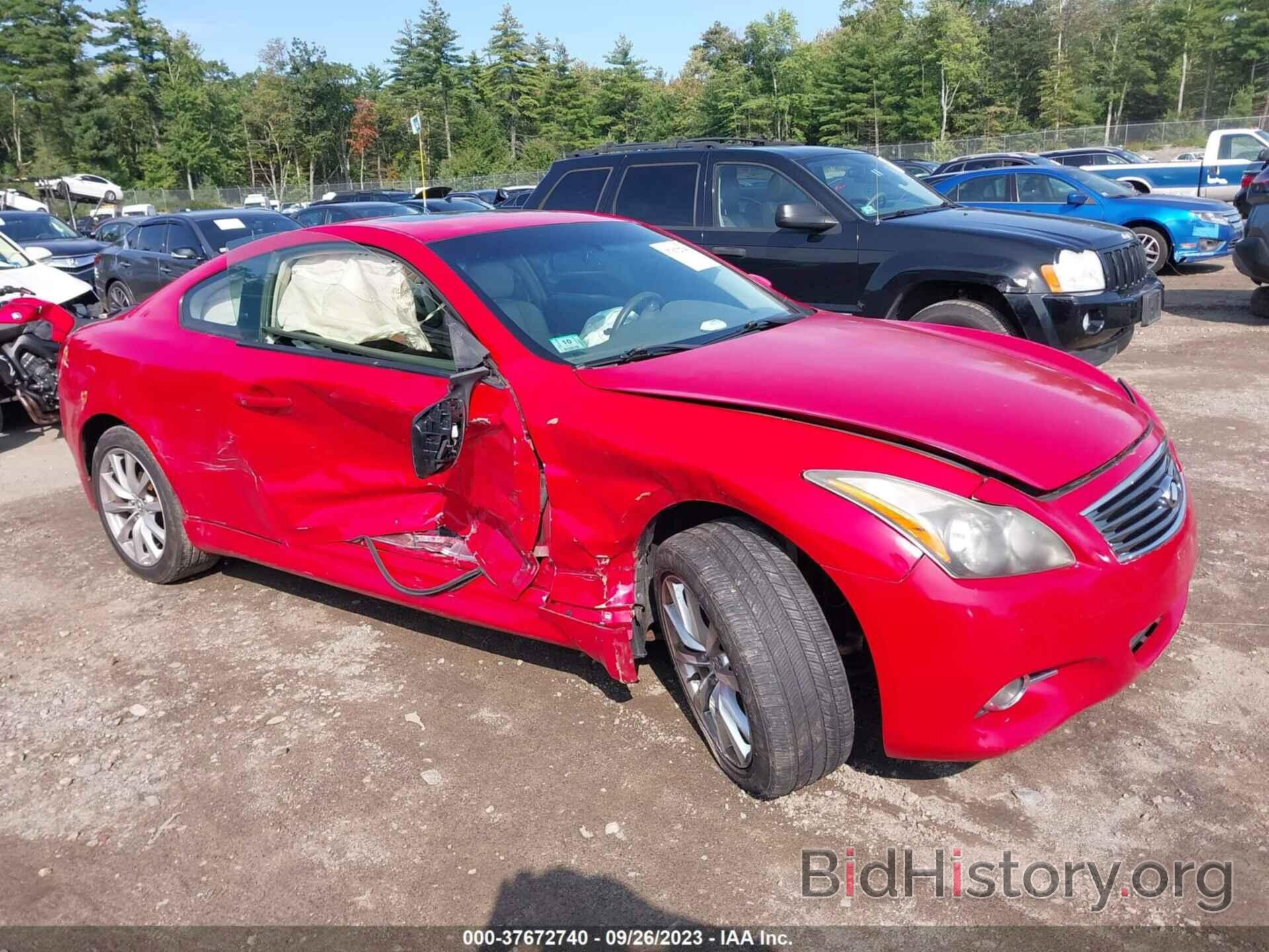 Photo JN1CV6EL1CM472003 - INFINITI G37 COUPE 2012