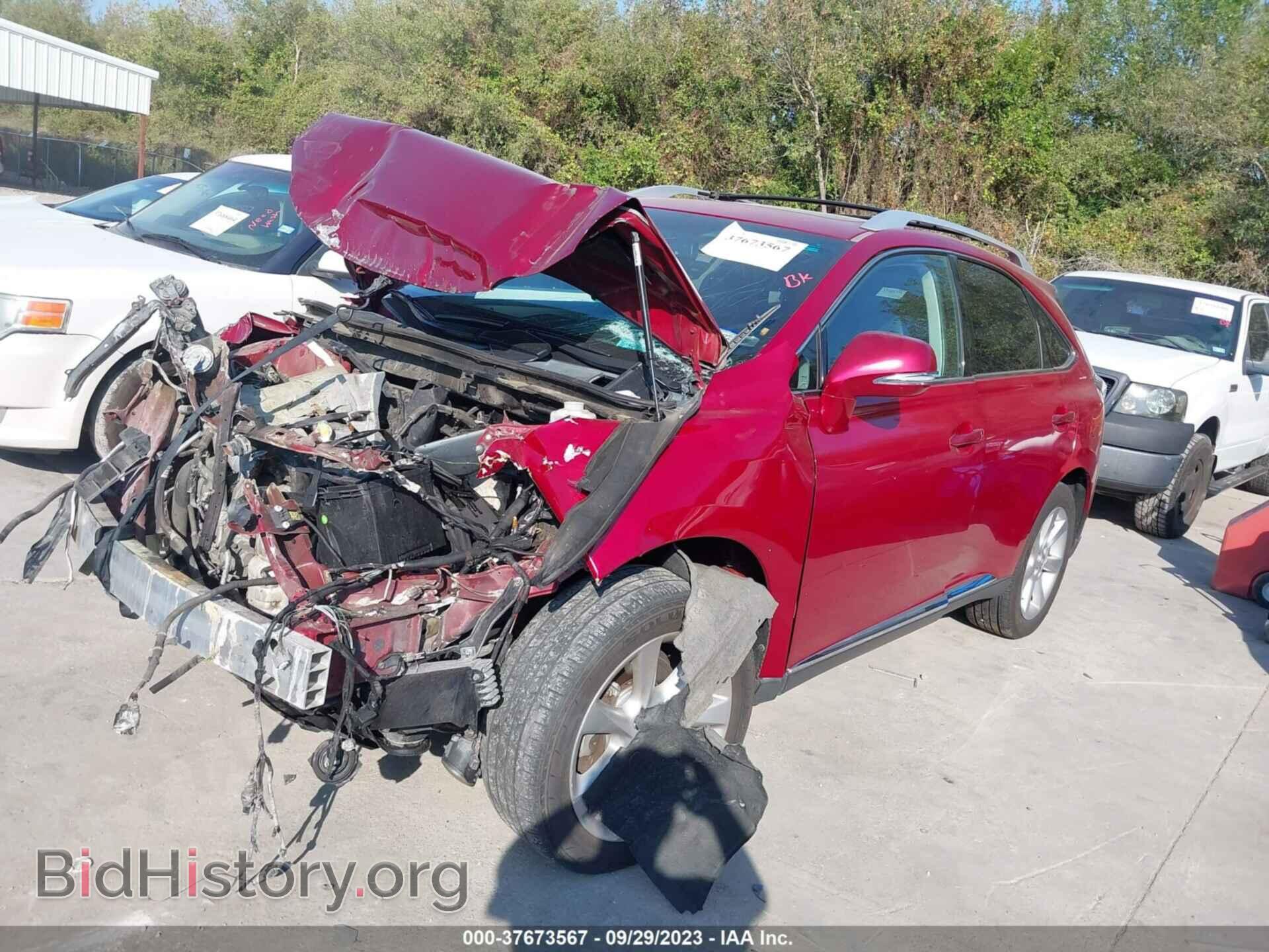 2011 LEXUS RX 350 - VIN: 2T2ZK1BAXBC061664 - Фото 2