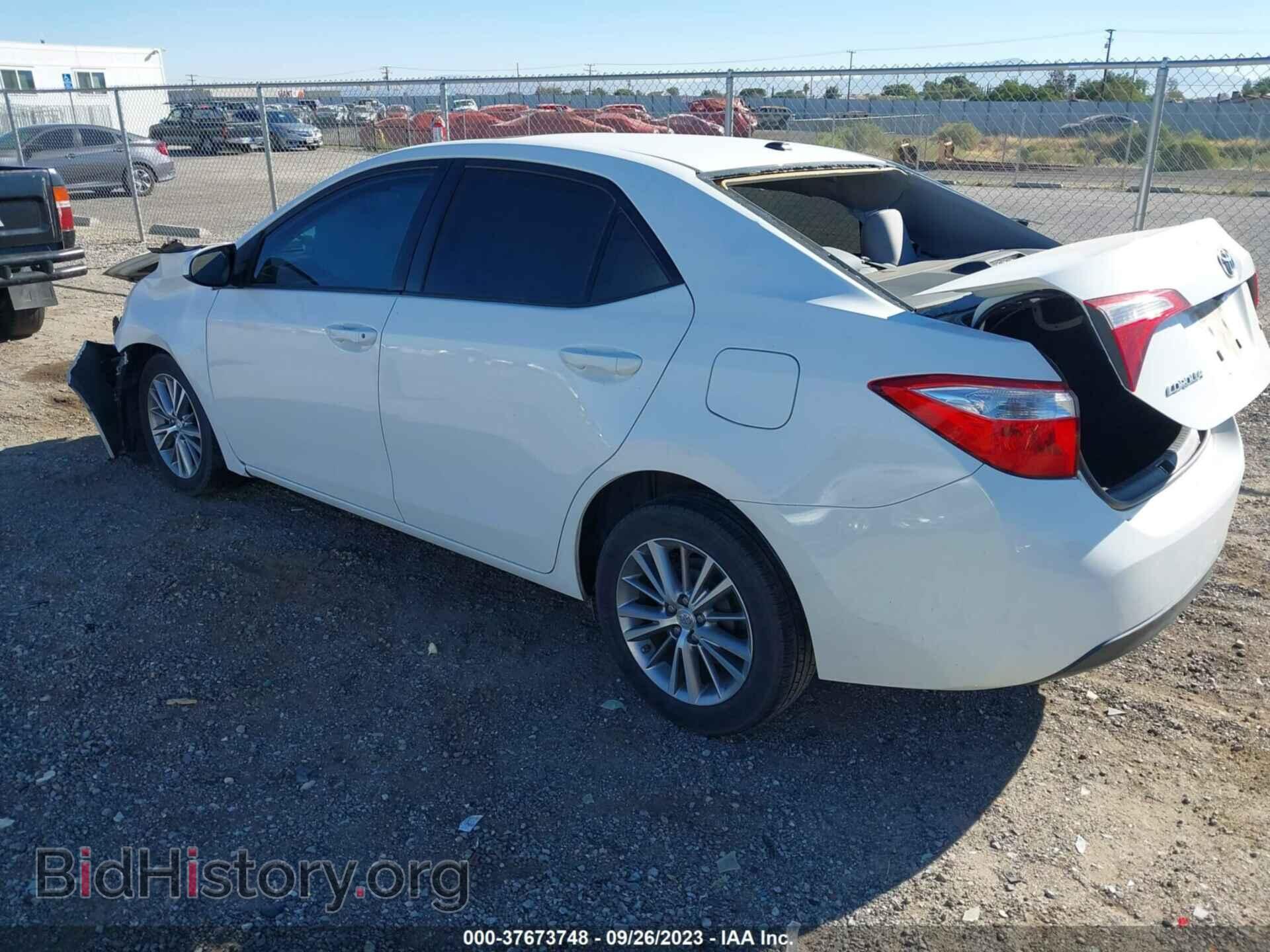2014 TOYOTA COROLLA - VIN: 5YFBURHE8EP018194 - Photo 3