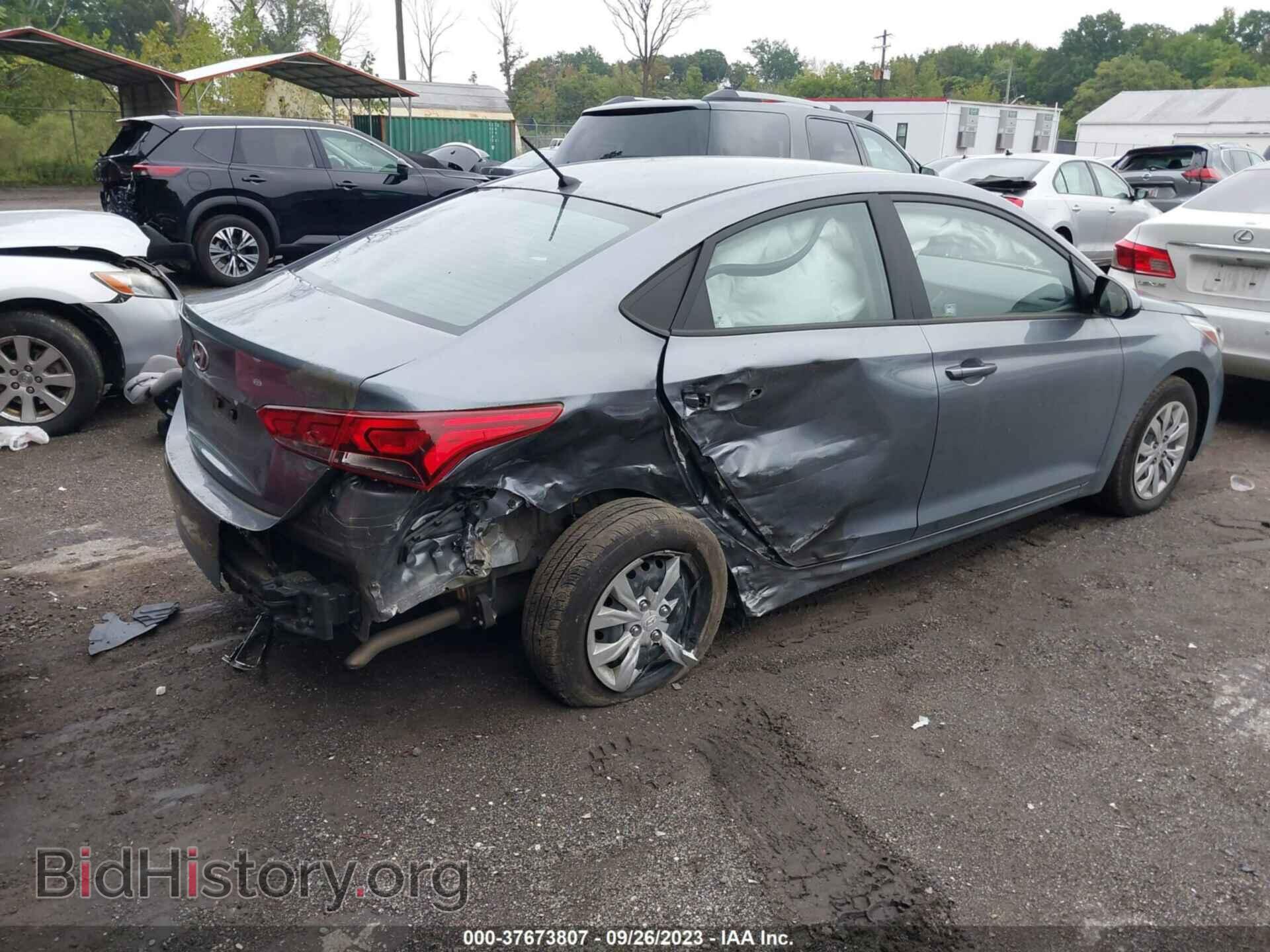 2020 HYUNDAI ACCENT - VIN: 3KPC24A65LE125315 - Фото 4