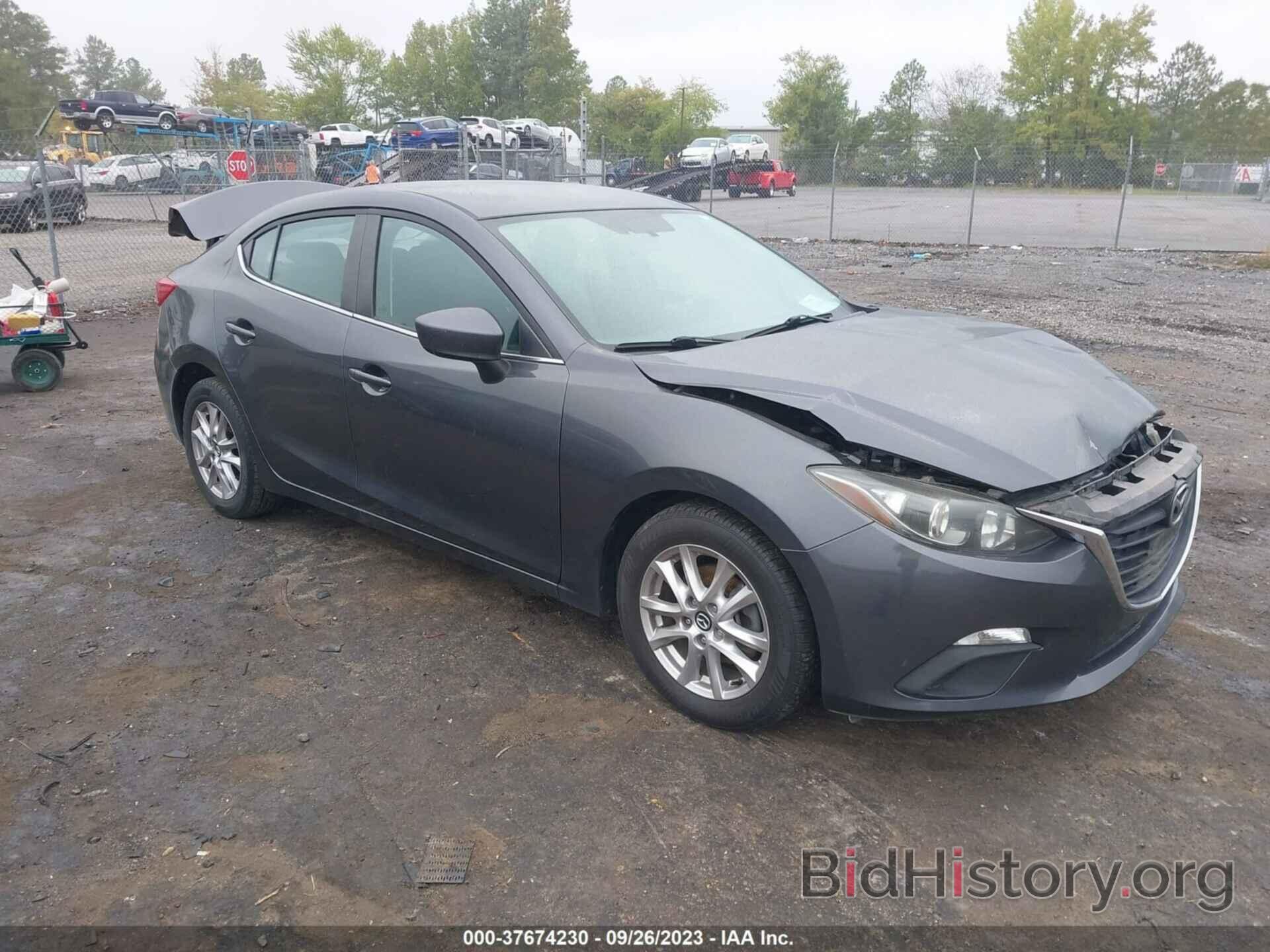 Photo JM1BM1U78G1315496 - MAZDA MAZDA3 2016