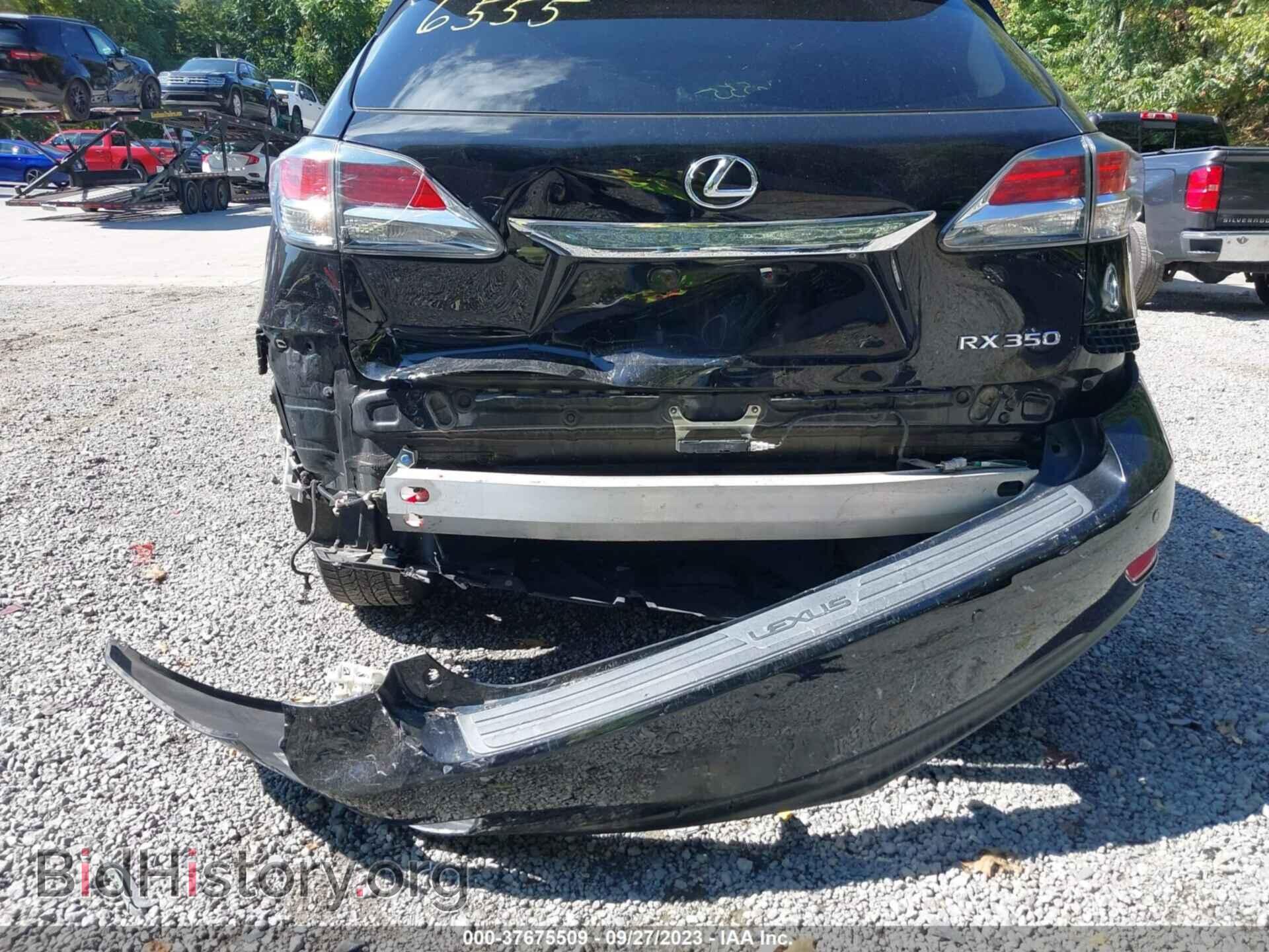 2015 LEXUS RX 350 - VIN: 2T2BK1BA5FC306555 - Фото 6