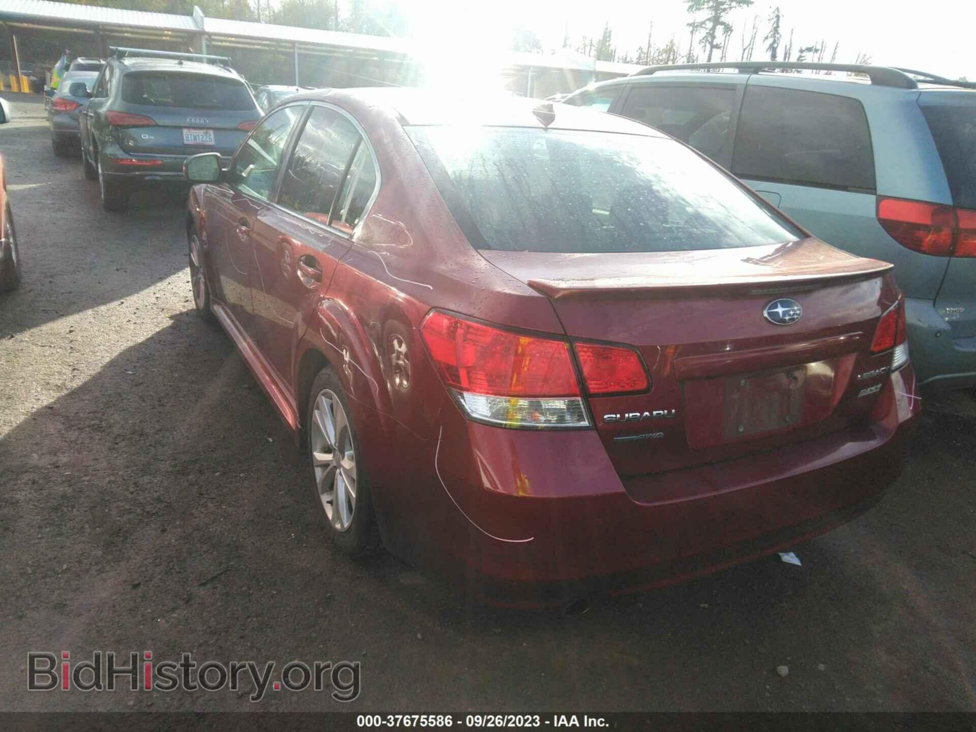 2014 SUBARU LEGACY - VIN: 4S3BMBD64E3015209 - Фото 3