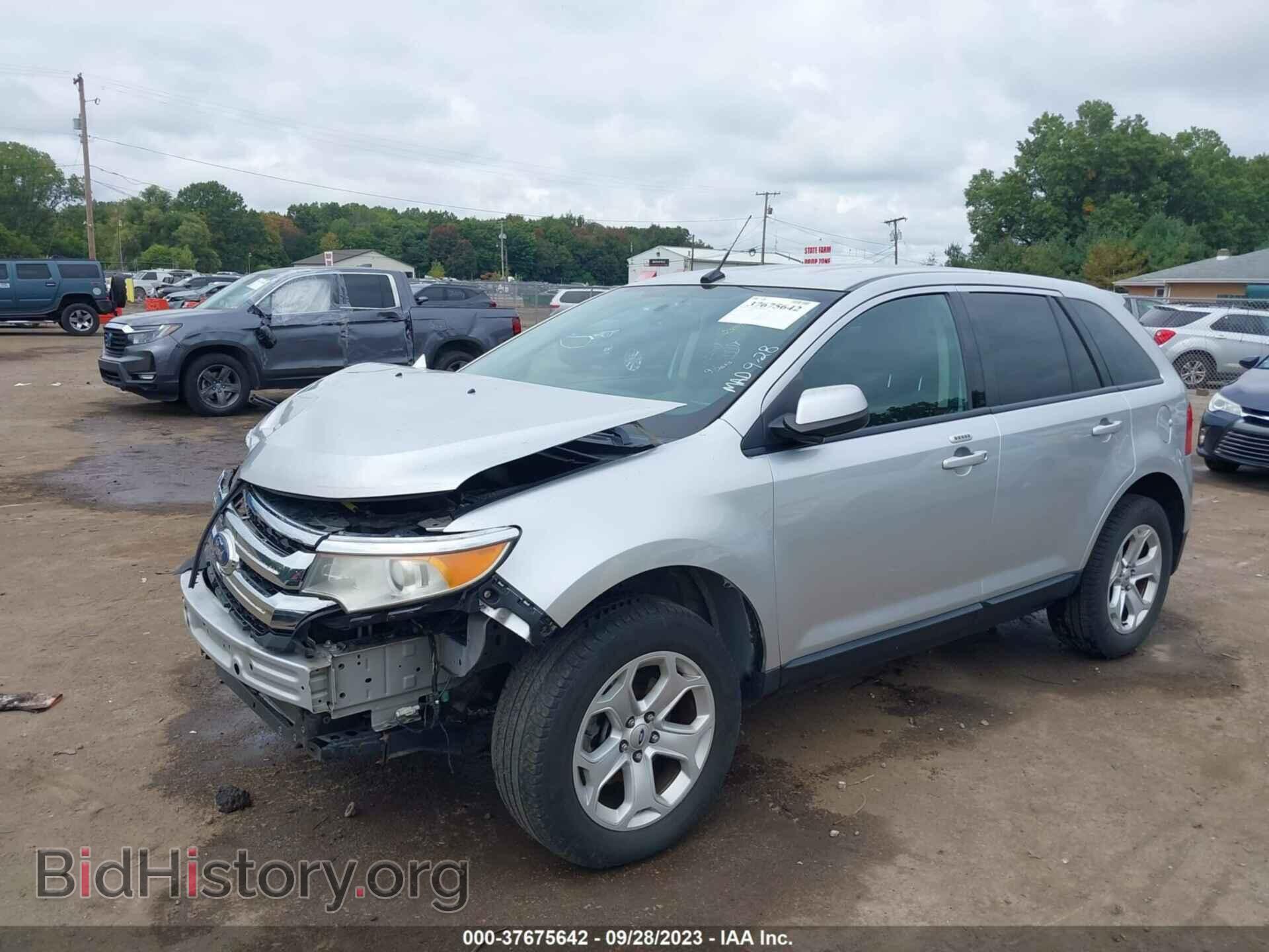 2014 FORD EDGE - VIN: 2FMDK4JC3EBA75983 - Фото 2