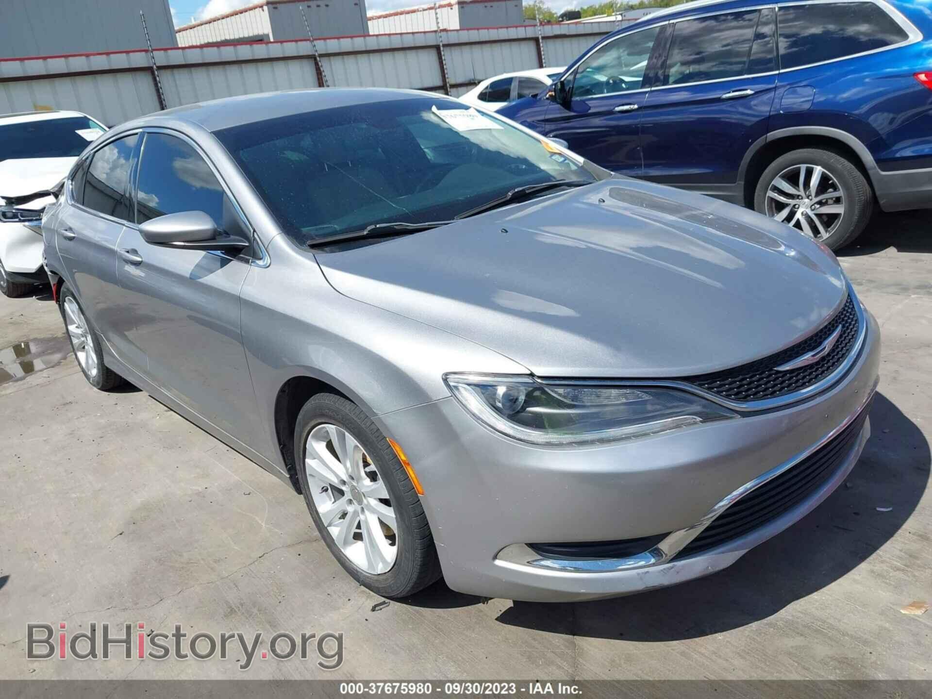 Фотография 1C3CCCAB5GN164089 - CHRYSLER 200 2016