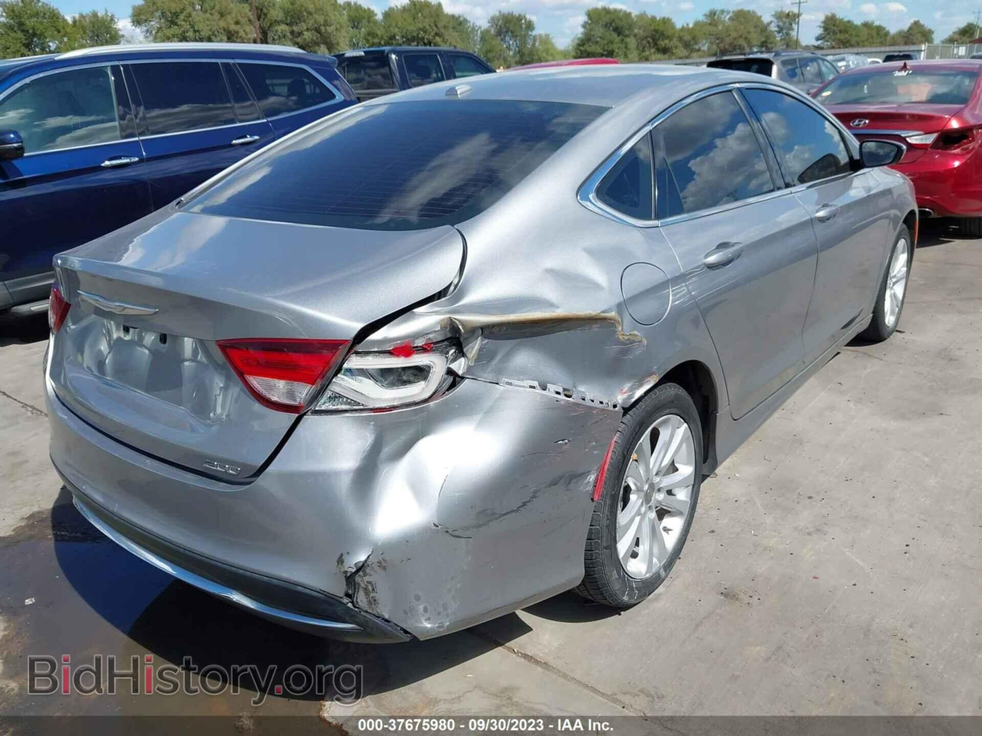 2016 CHRYSLER 200 - VIN: 1C3CCCAB5GN164089 - Фото 4