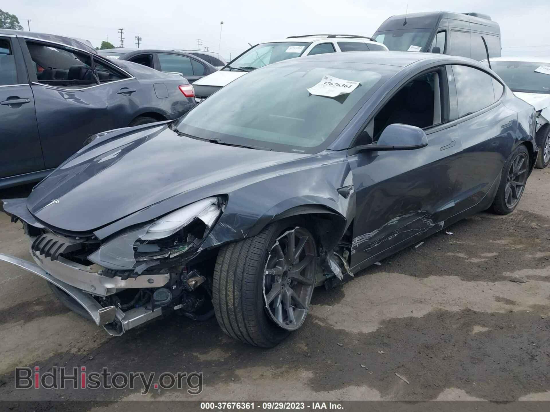 2021 TESLA MODEL 3 - VIN: 5YJ3E1EA8MF930337 - Фото 2