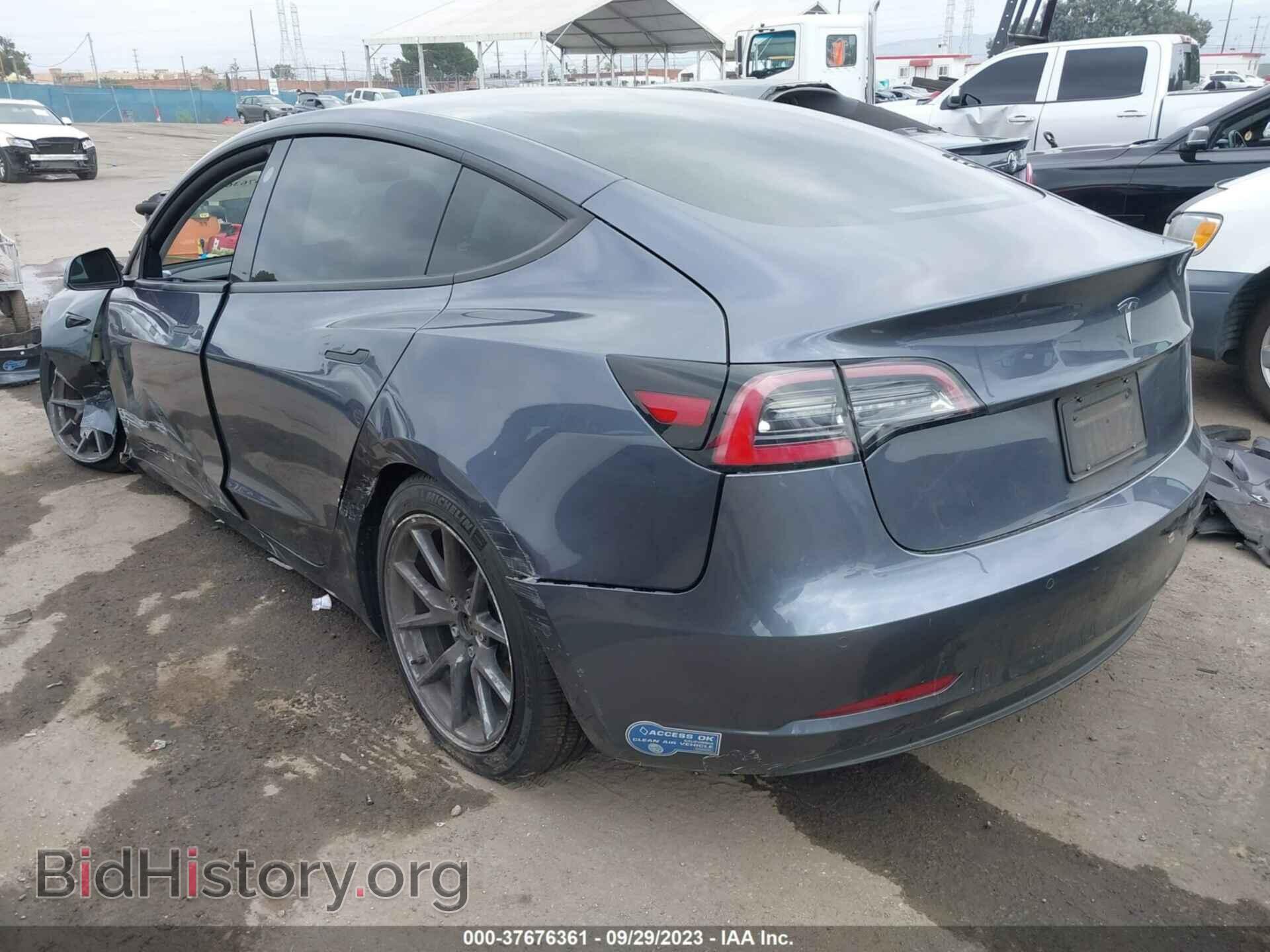 2021 TESLA MODEL 3 - VIN: 5YJ3E1EA8MF930337 - Фото 3