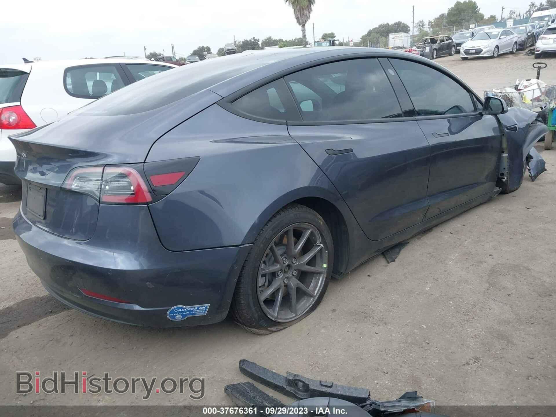 2021 TESLA MODEL 3 - VIN: 5YJ3E1EA8MF930337 - Фото 4