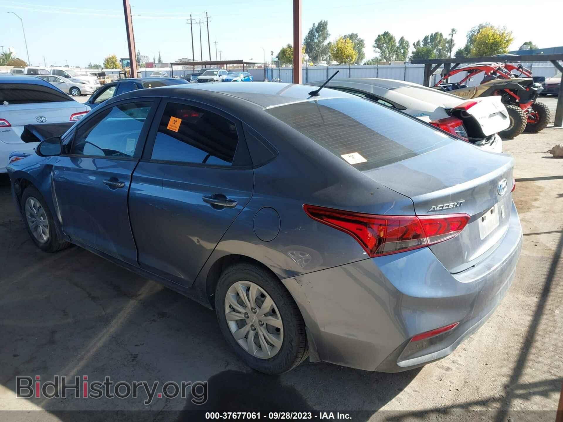2020 HYUNDAI ACCENT - VIN: 3KPC24A60LE120782 - Фото 3