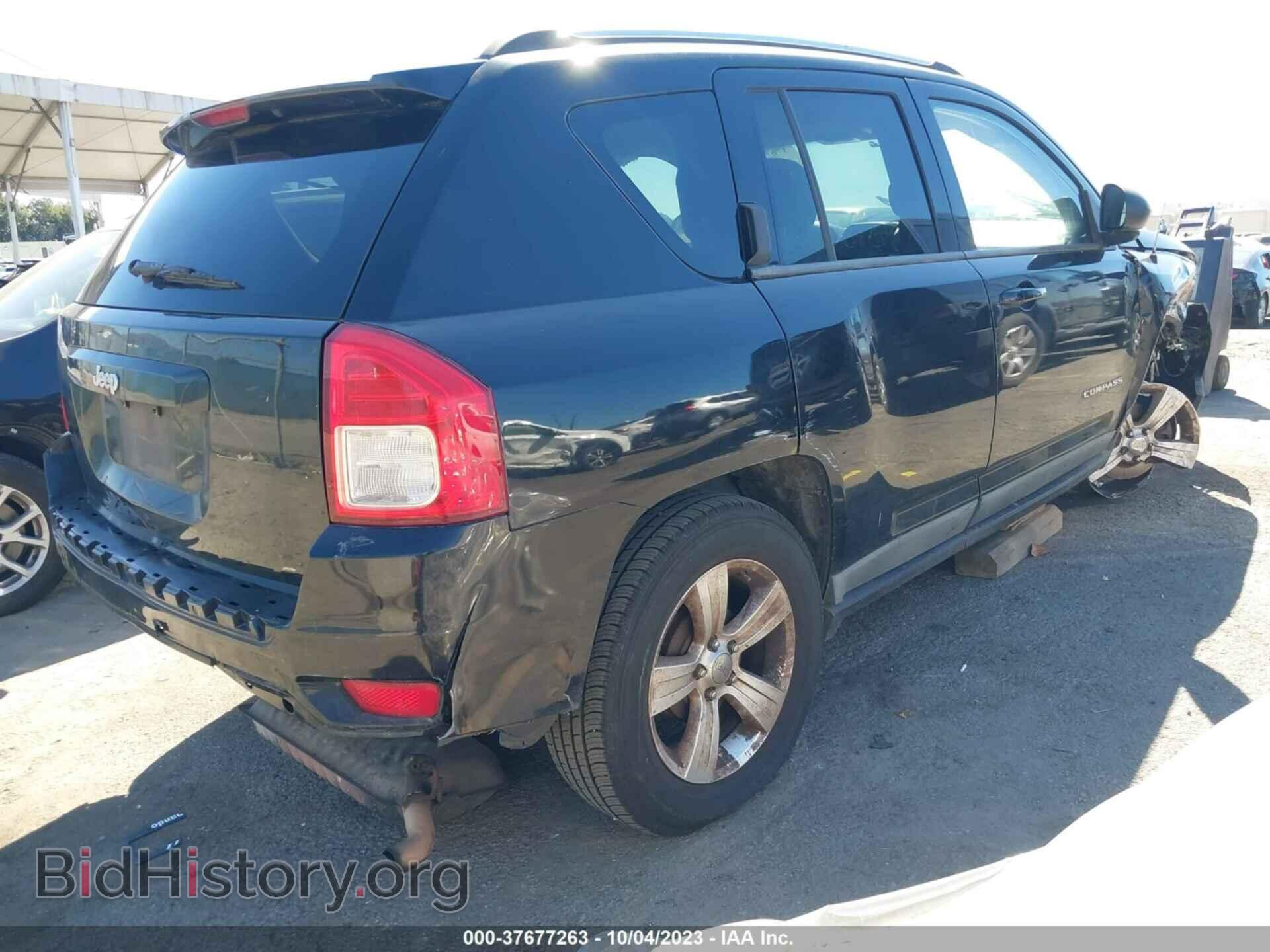 2012 JEEP COMPASS - VIN: 1C4NJCBA3CD502508 - Фото 4