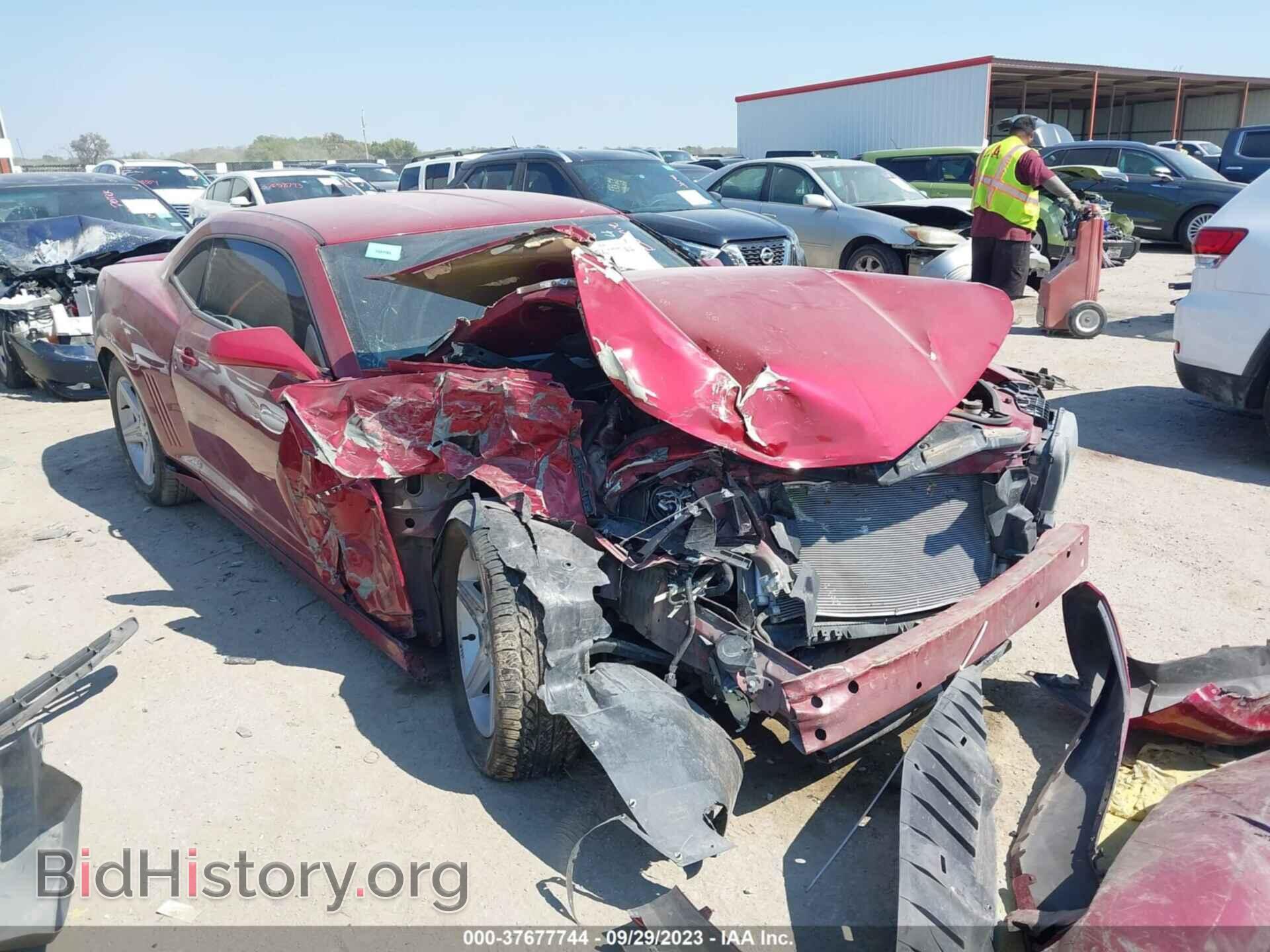 Photo 2G1FB1E34C9203845 - CHEVROLET CAMARO 2012