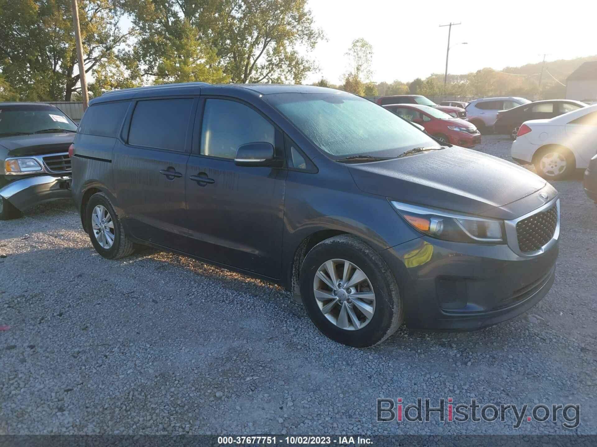 Photo KNDMB5C12G6201418 - KIA SEDONA 2016