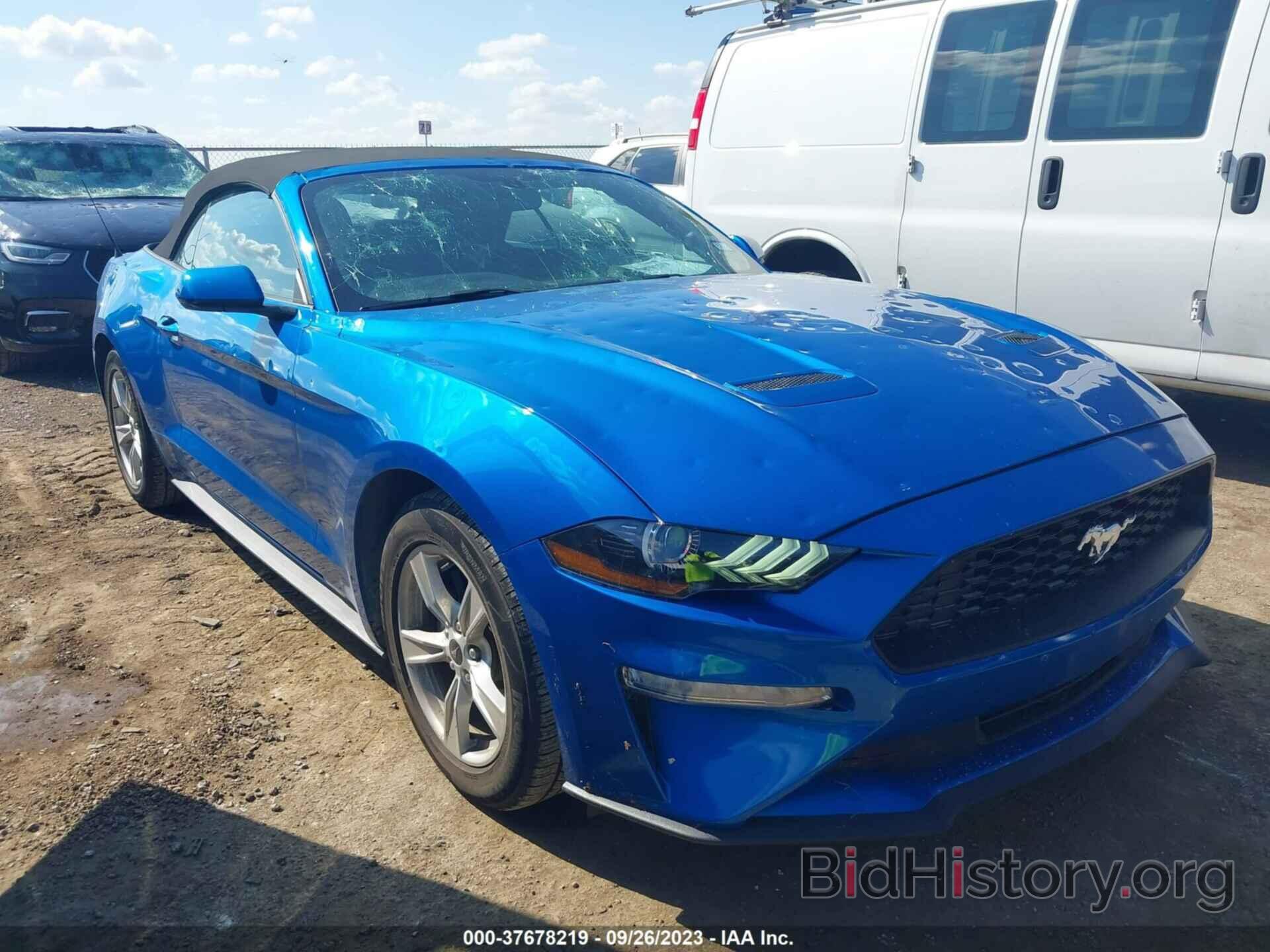 Photo 1FATP8UH4L5191457 - FORD MUSTANG 2020