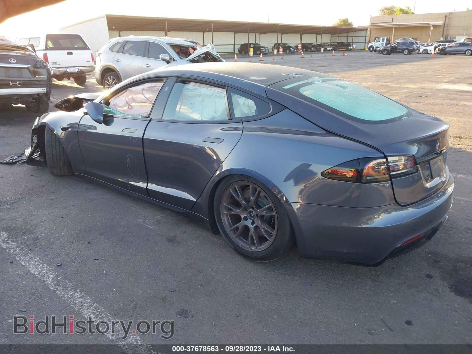 2022 TESLA MODEL S - VIN: 5YJSA1E53NF483203 - Photo 3
