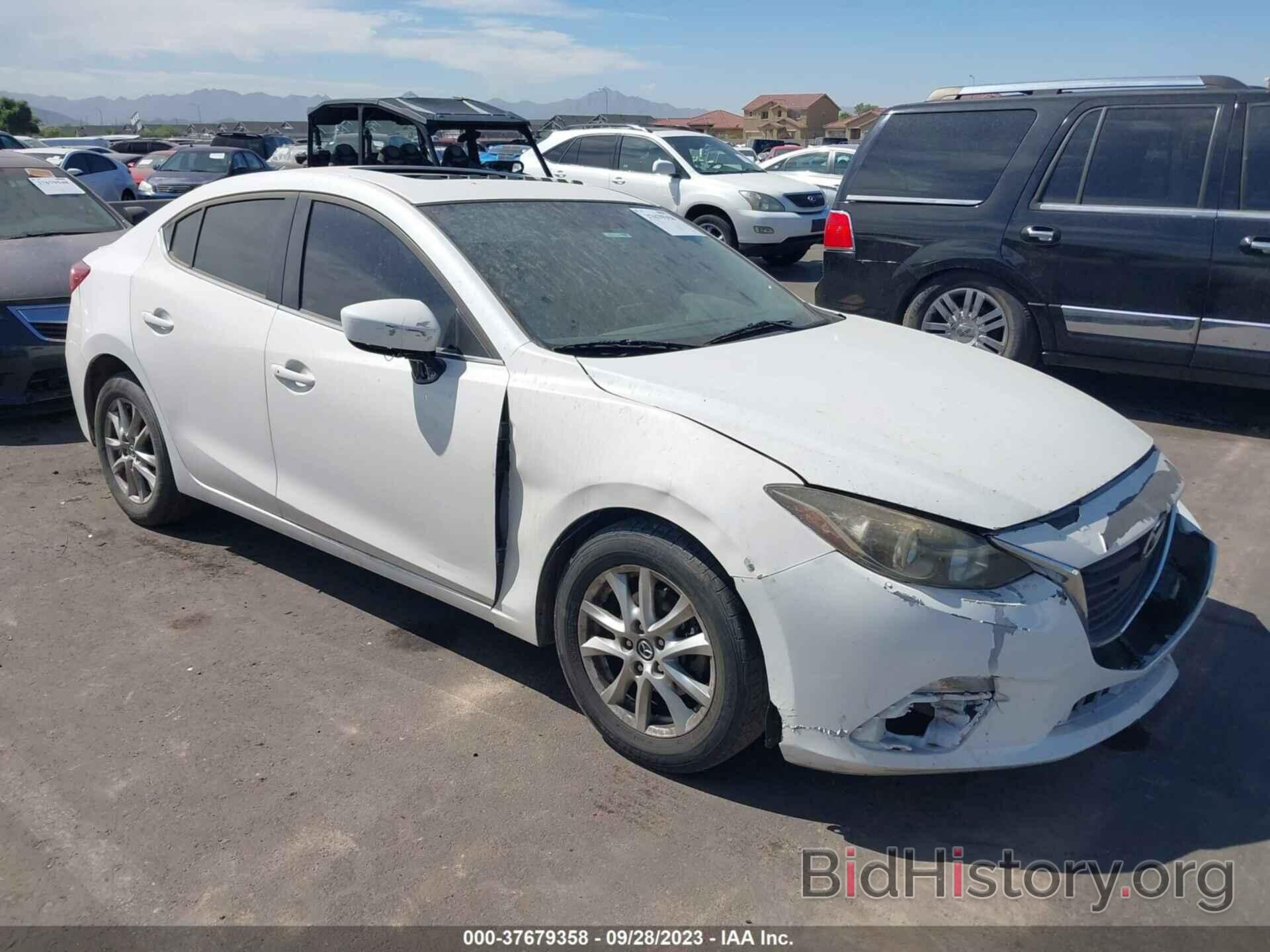 Photo JM1BM1V76G1277877 - MAZDA MAZDA3 2016