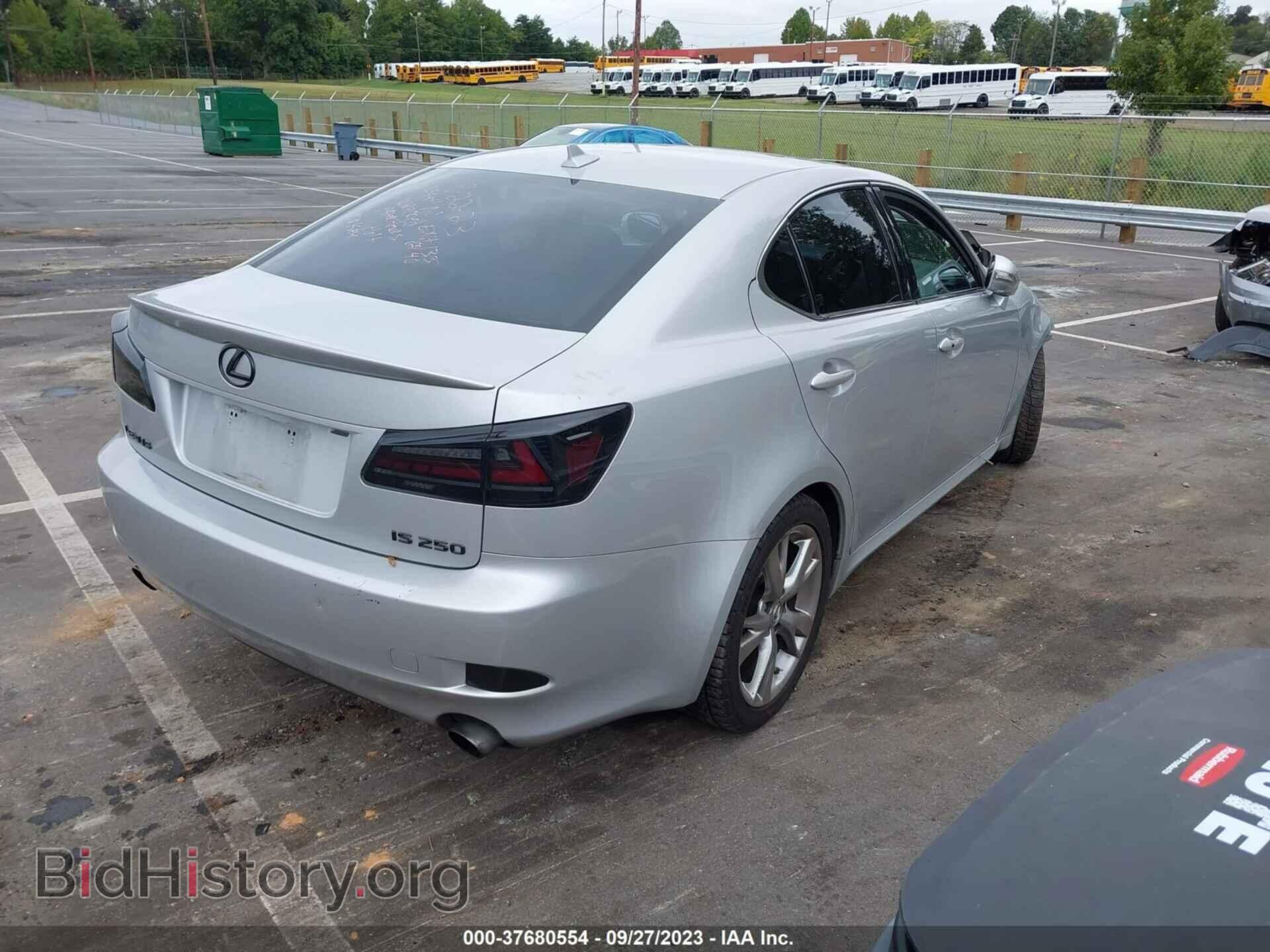 2009 LEXUS IS 250 - VIN: JTHBK262092093092 - Фото 4