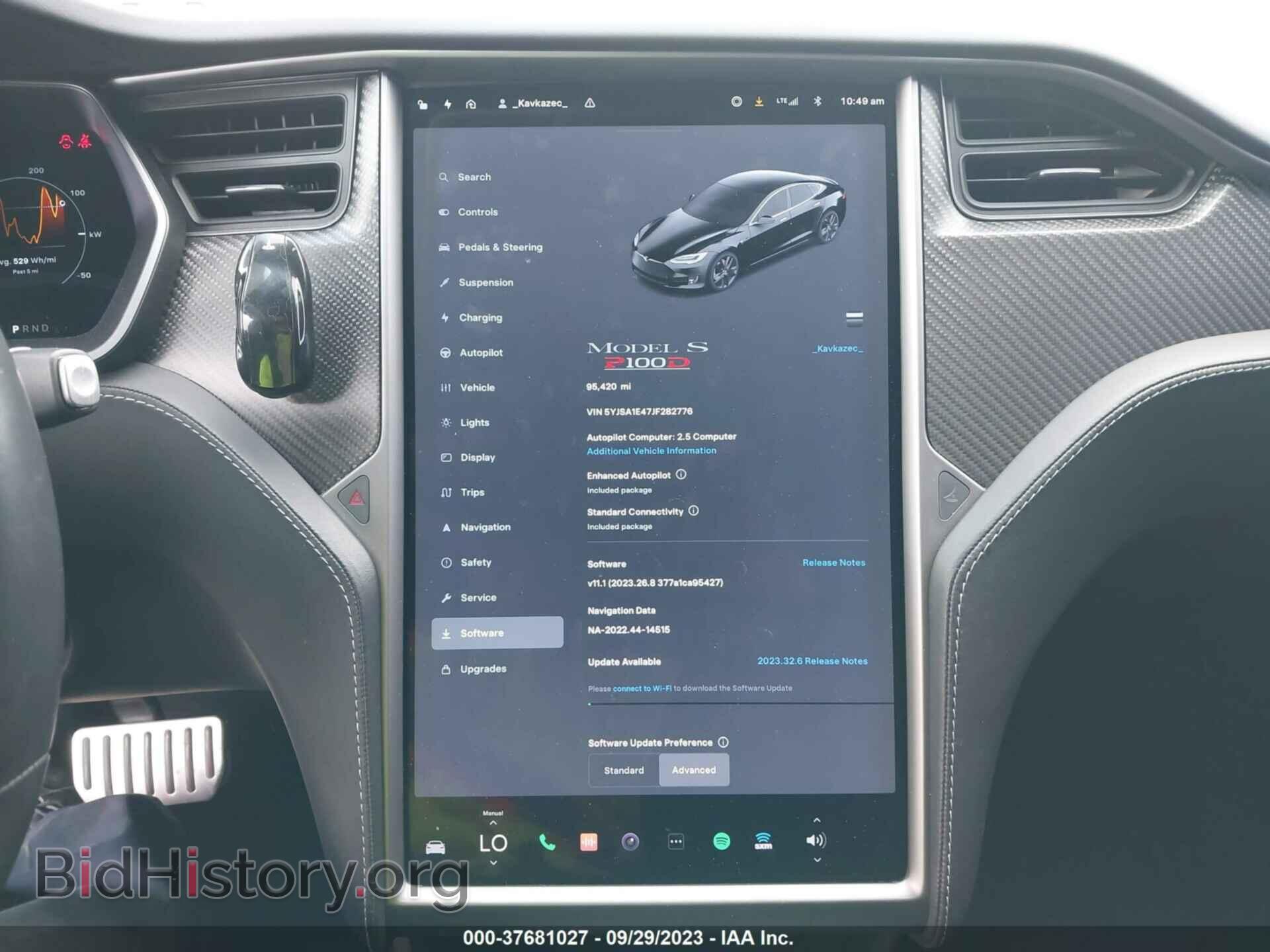 2018 TESLA MODEL S - VIN: 5YJSA1E47JF282776 - Photo 17