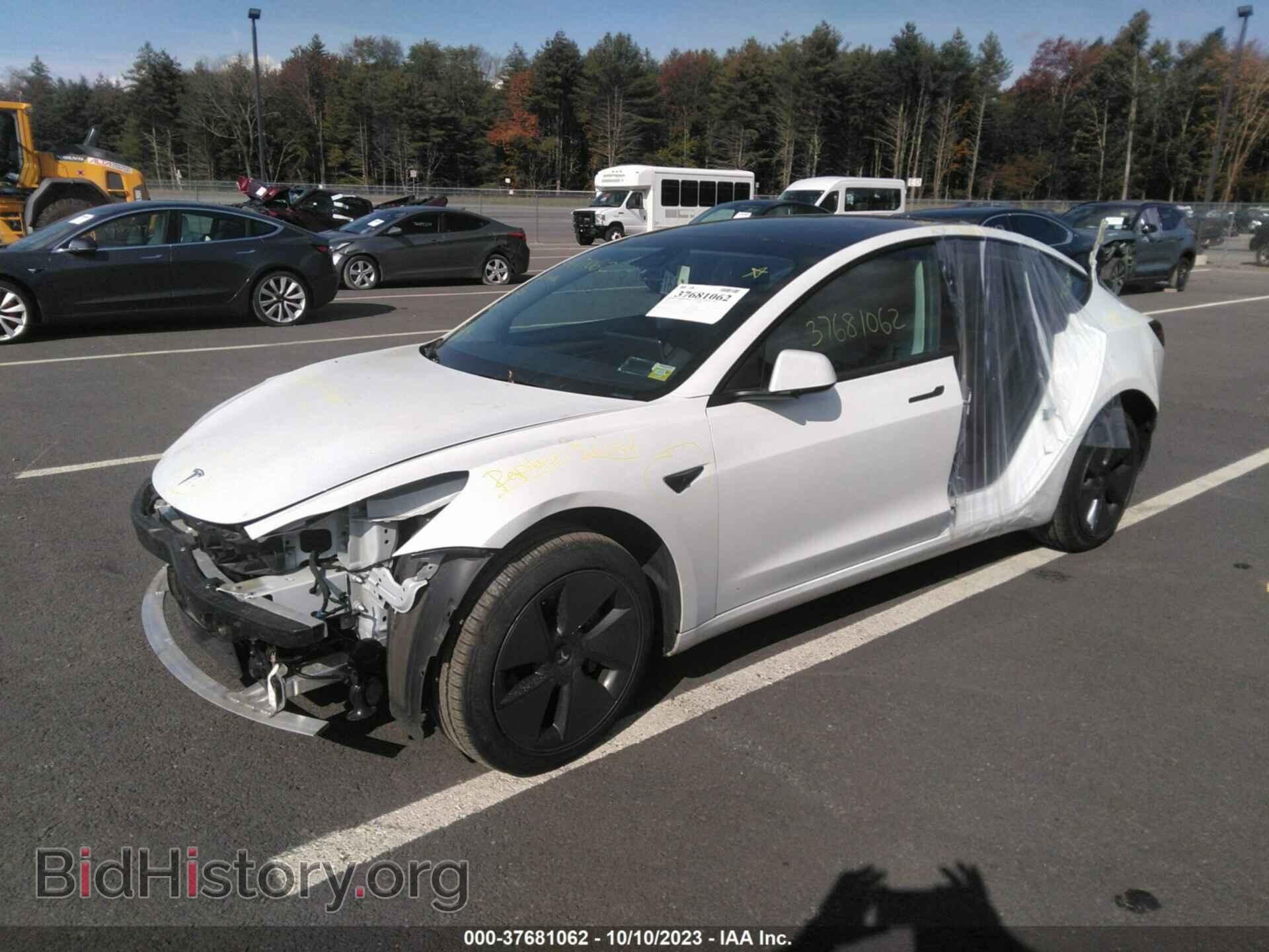 2022 TESLA MODEL 3 - VIN: 5YJ3E1EB8NF117946 - Photo 2