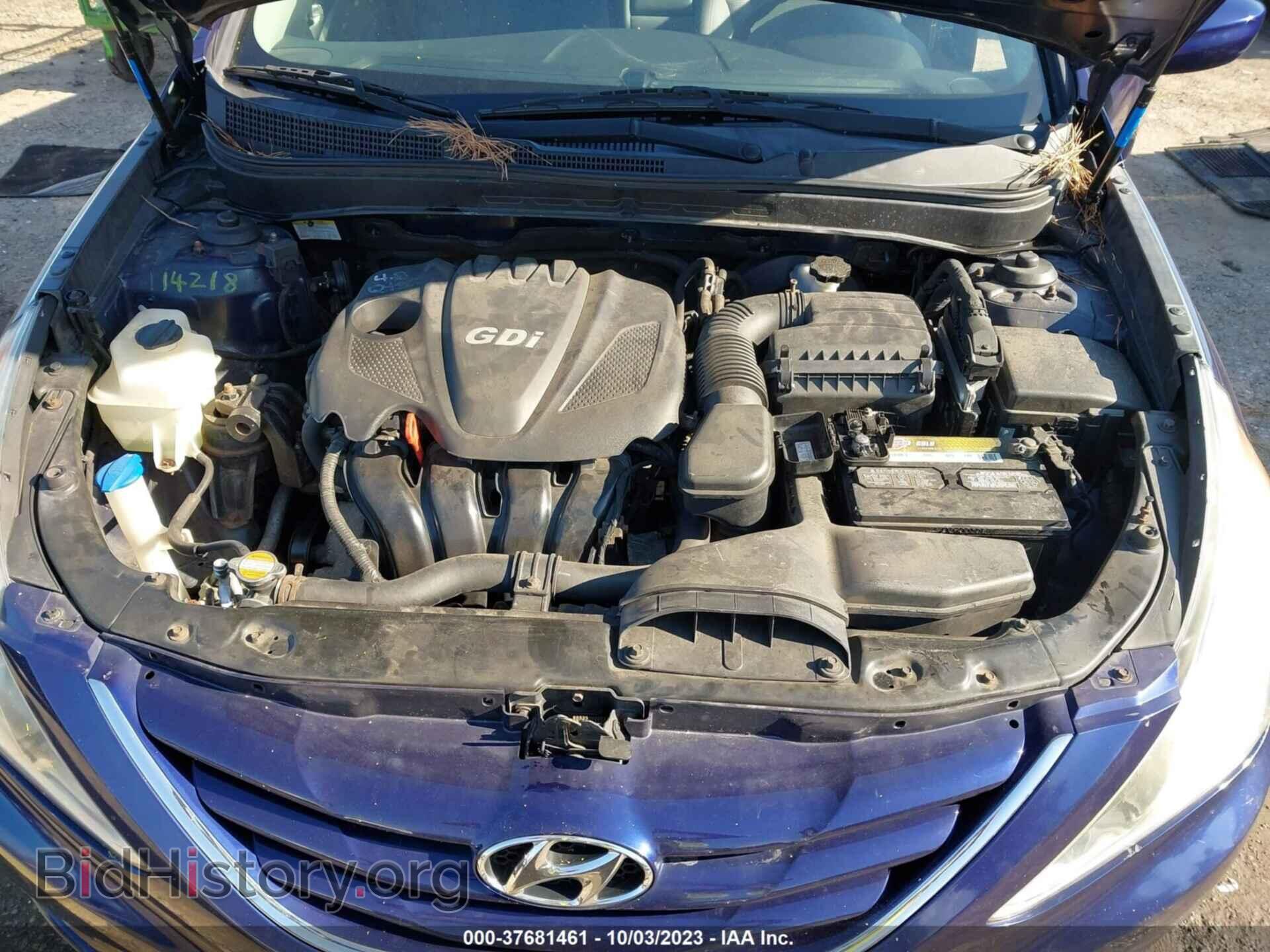 2012 HYUNDAI SONATA - VIN: 5NPEB4AC8CH398310 - Фото 10