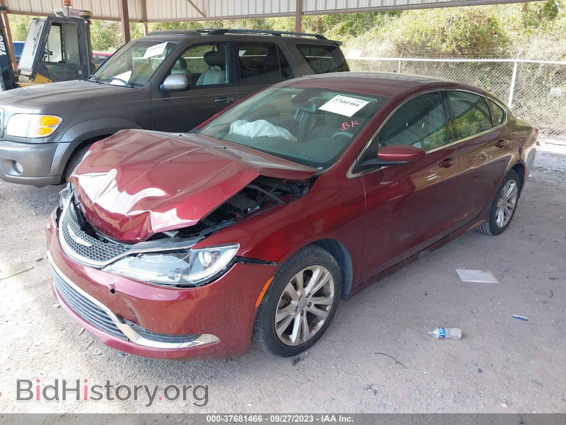 2016 CHRYSLER 200 - VIN: 1C3CCCAB1GN158886 - Фото 2