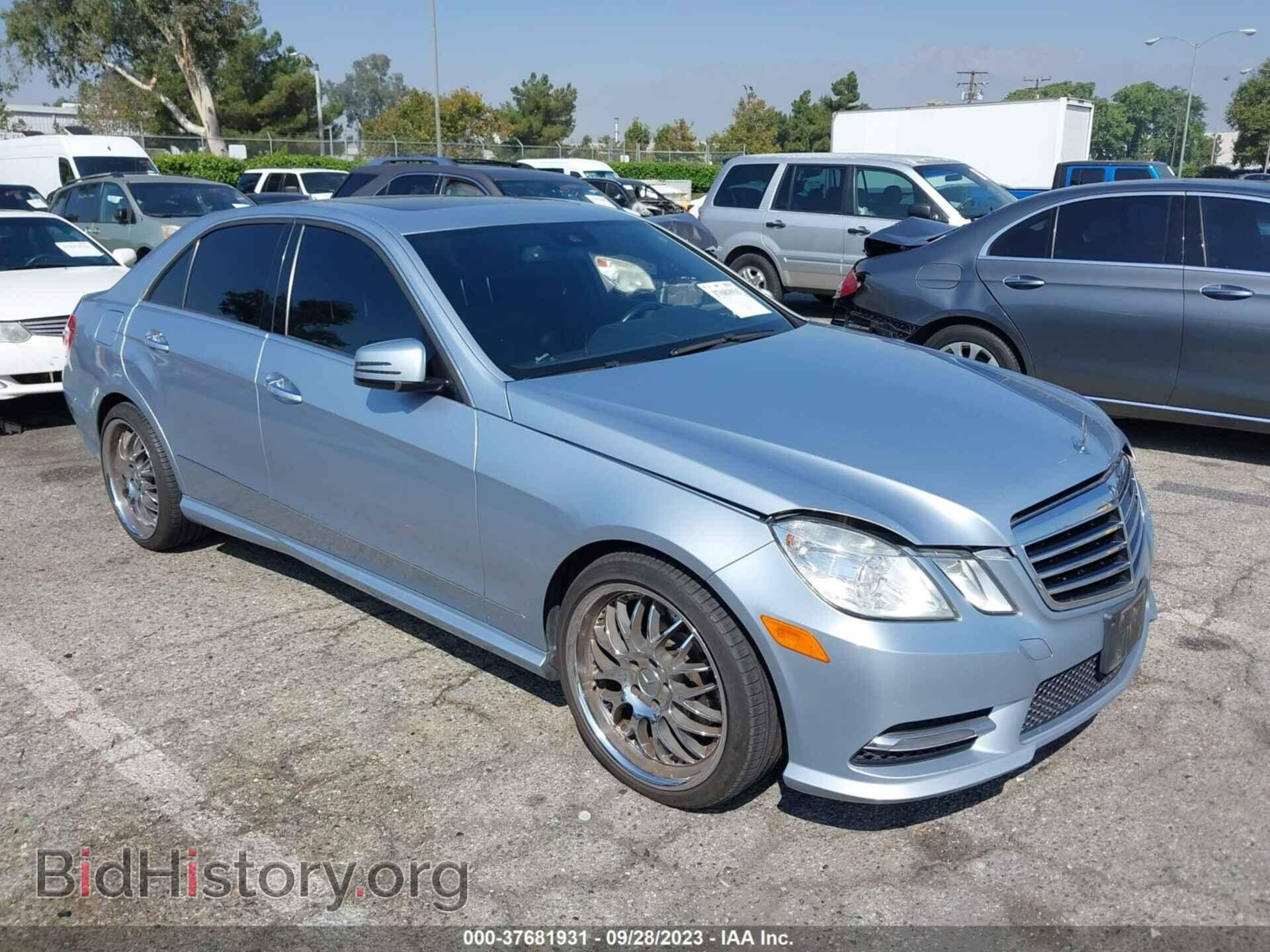Фотография WDDHF5KB8DA758932 - MERCEDES-BENZ E-CLASS 2013