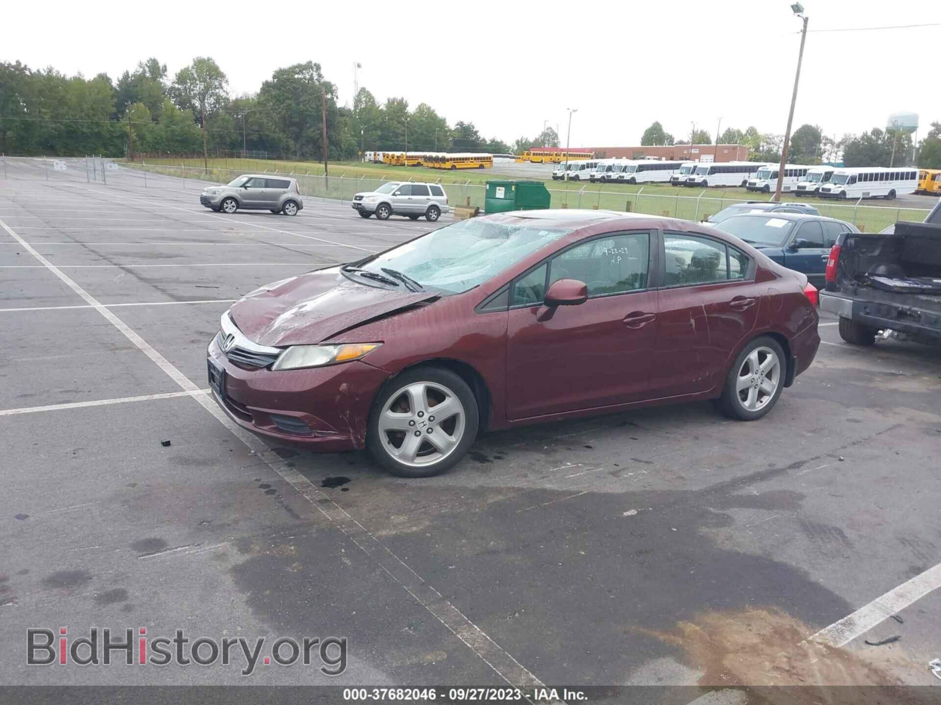 2012 HONDA CIVIC SDN - VIN: 2HGFB2F87CH533980 - Фото 2