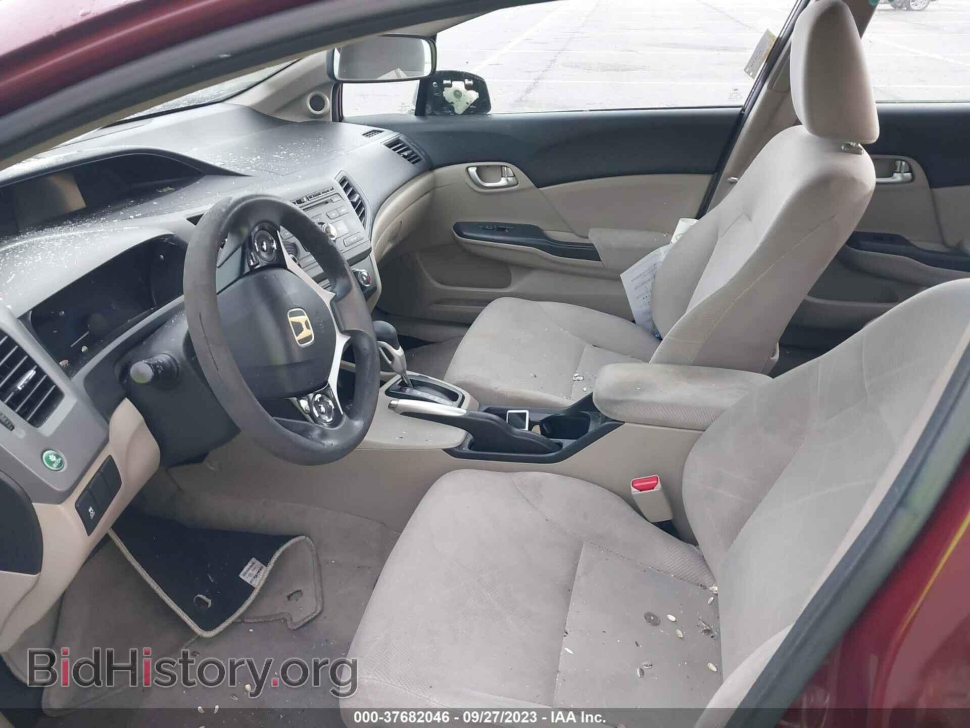 2012 HONDA CIVIC SDN - VIN: 2HGFB2F87CH533980 - Фото 5